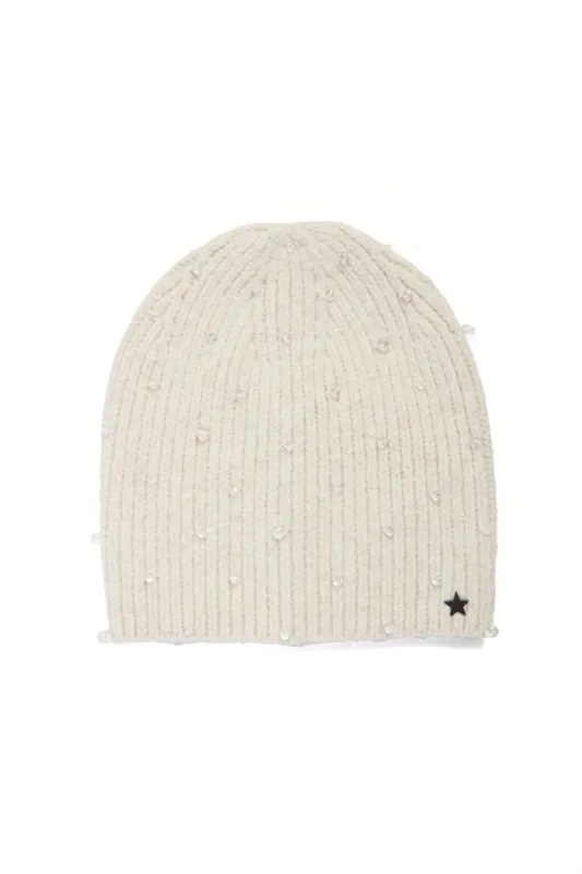 The Chamonix Knit Hat Ivory sold by jocelyn