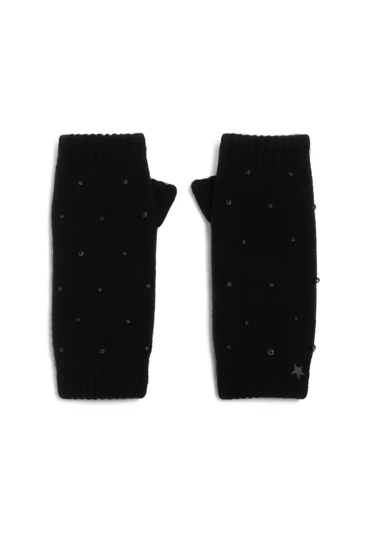 The Chamonix Mittens Black sold by jocelyn