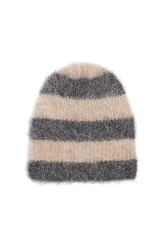 The Julie Alpaca Colorblock Knit Hat sold by jocelyn