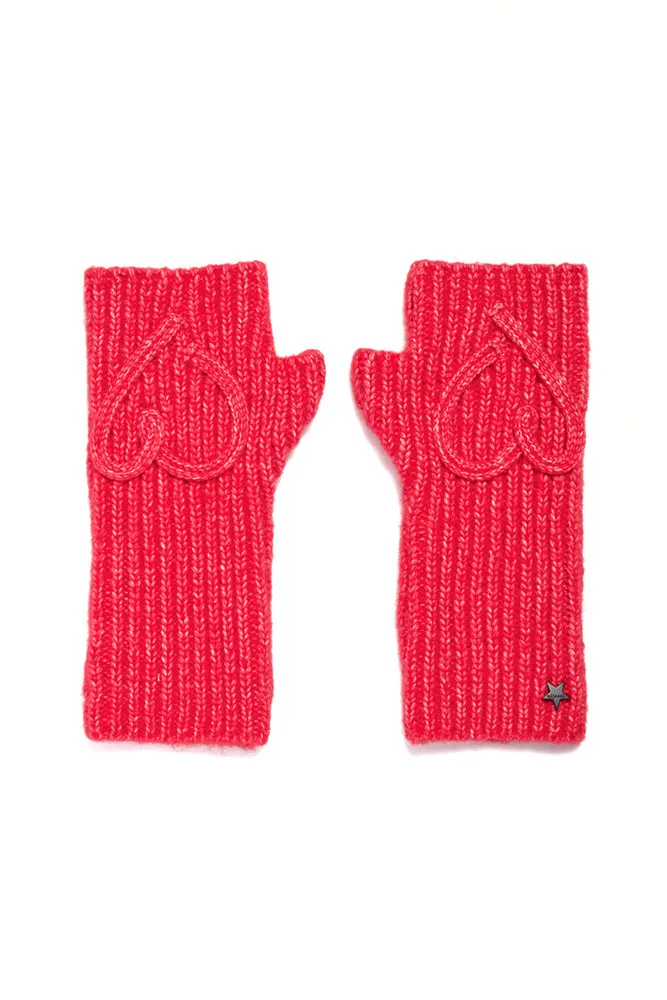 The Red Embroidered Love Gloves sold by jocelyn