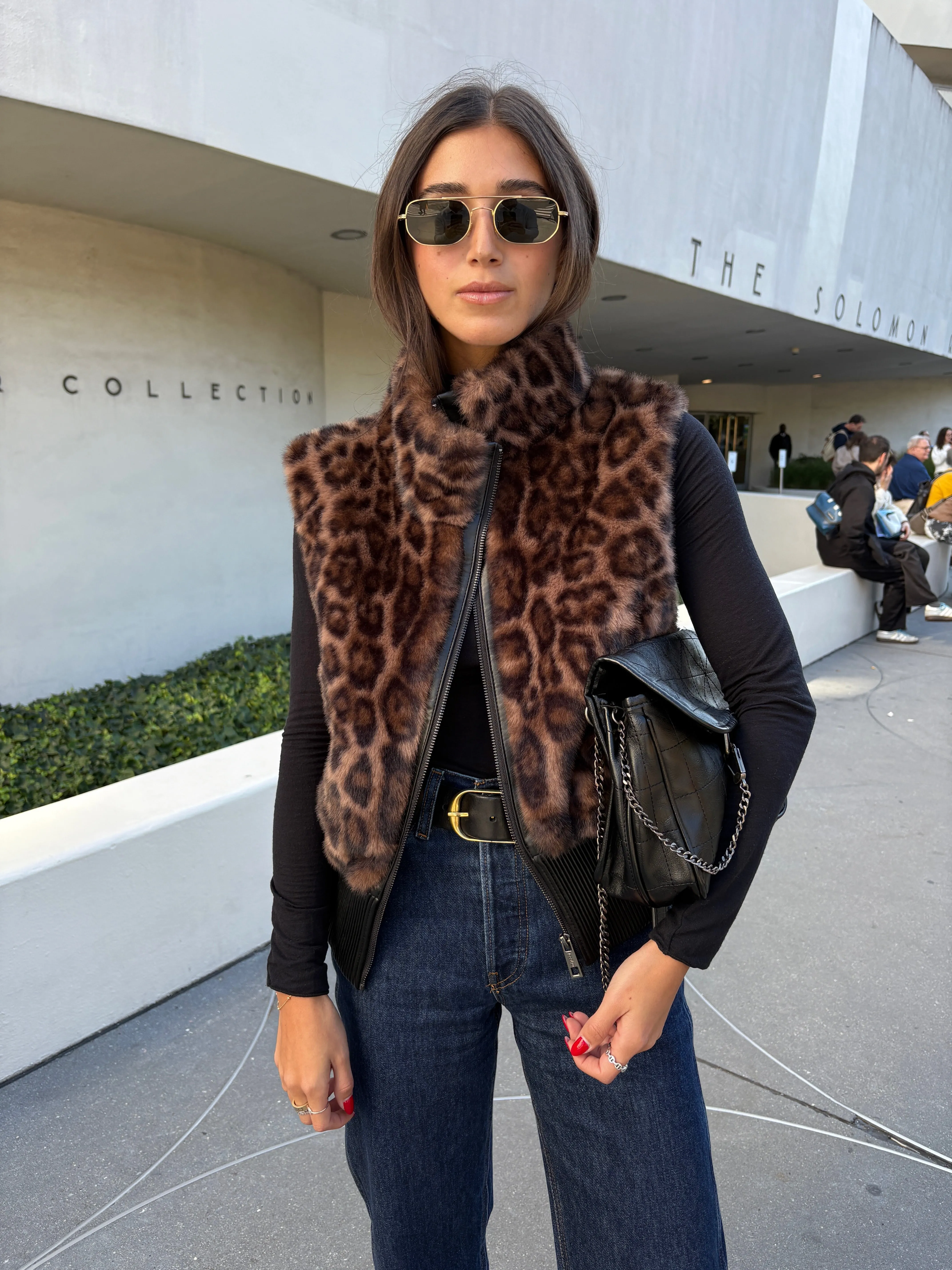 The Jaclyn Bomber Vest sold by jocelyn product image thumbnail 2