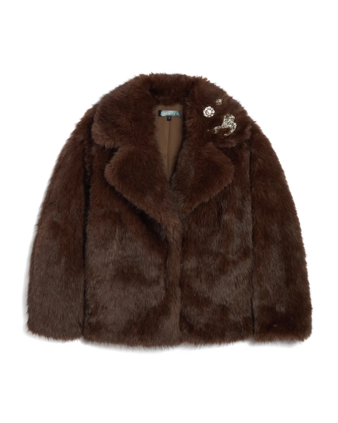 The Kovack Faux Fur Jacket sold by jocelyn