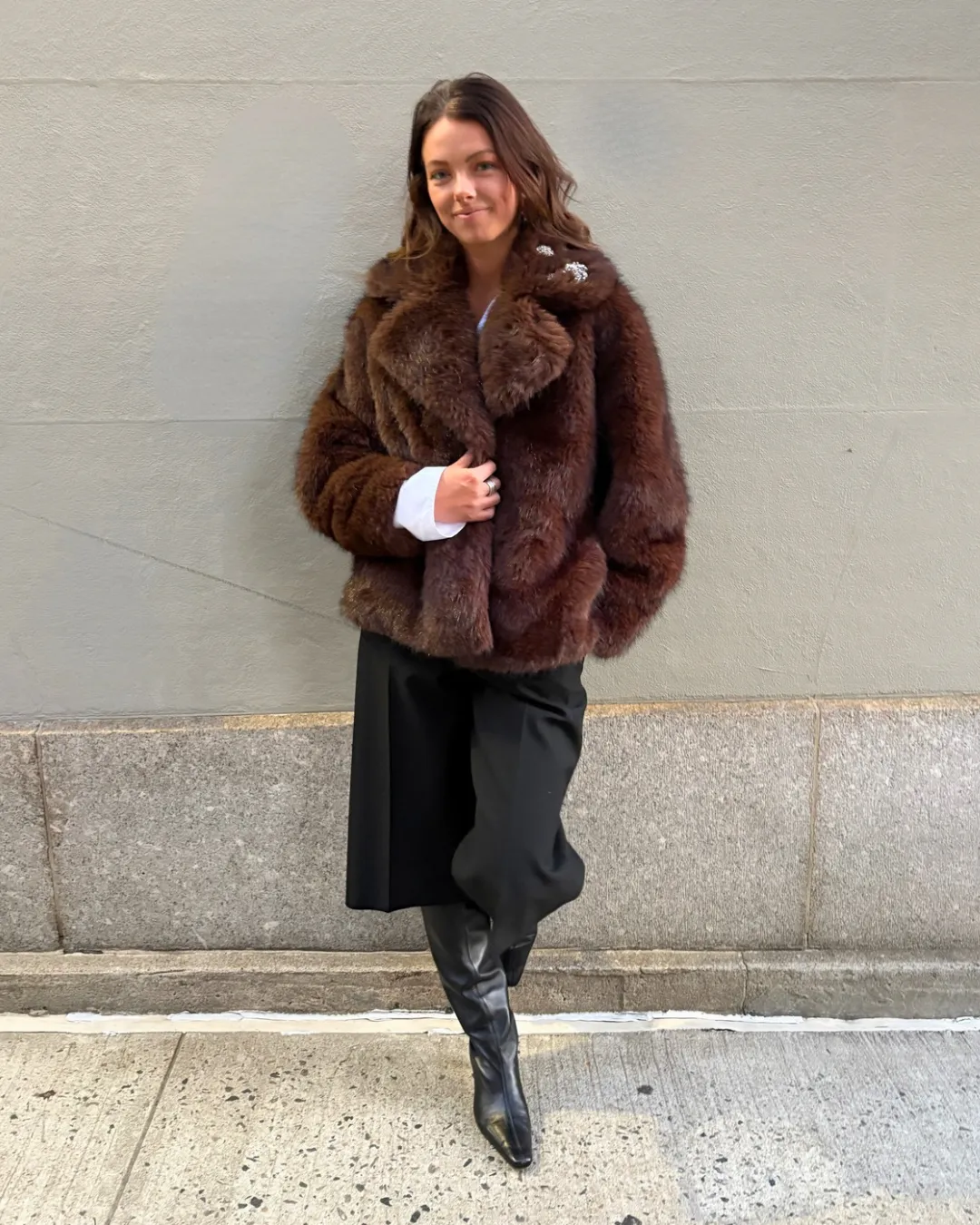 The Kovack Faux Fur Jacket sold by jocelyn product image thumbnail 3