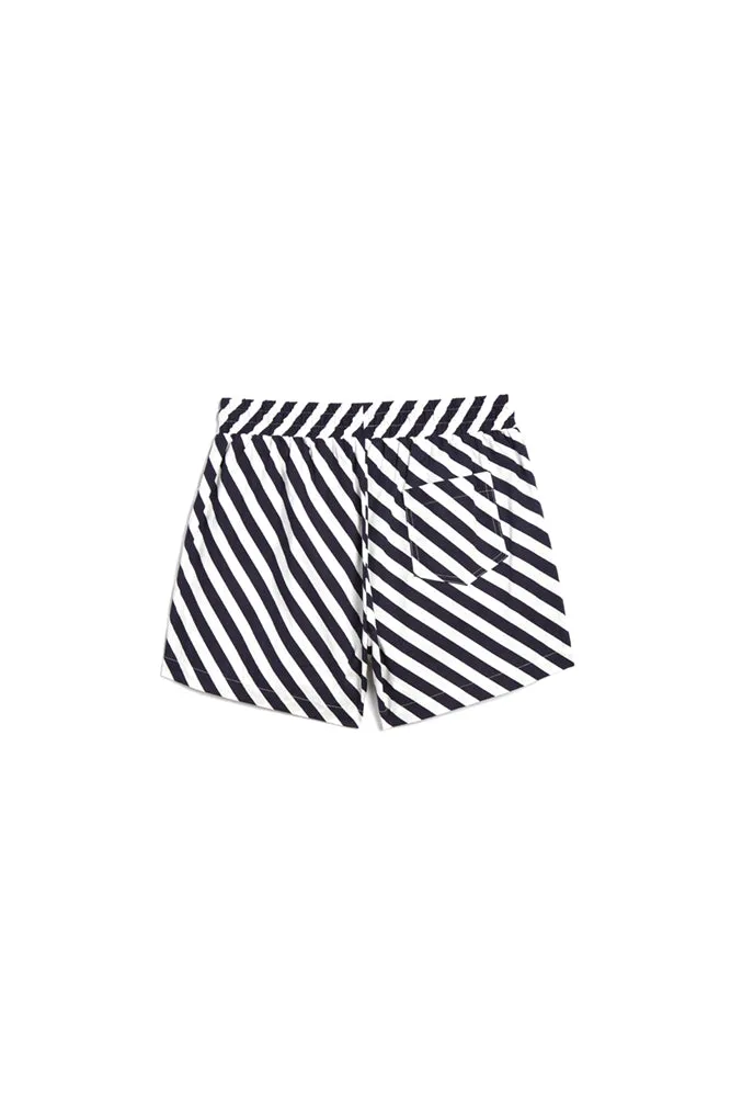 The St. Tropez Printed Stripe Shorts sold by jocelyn product image thumbnail 5