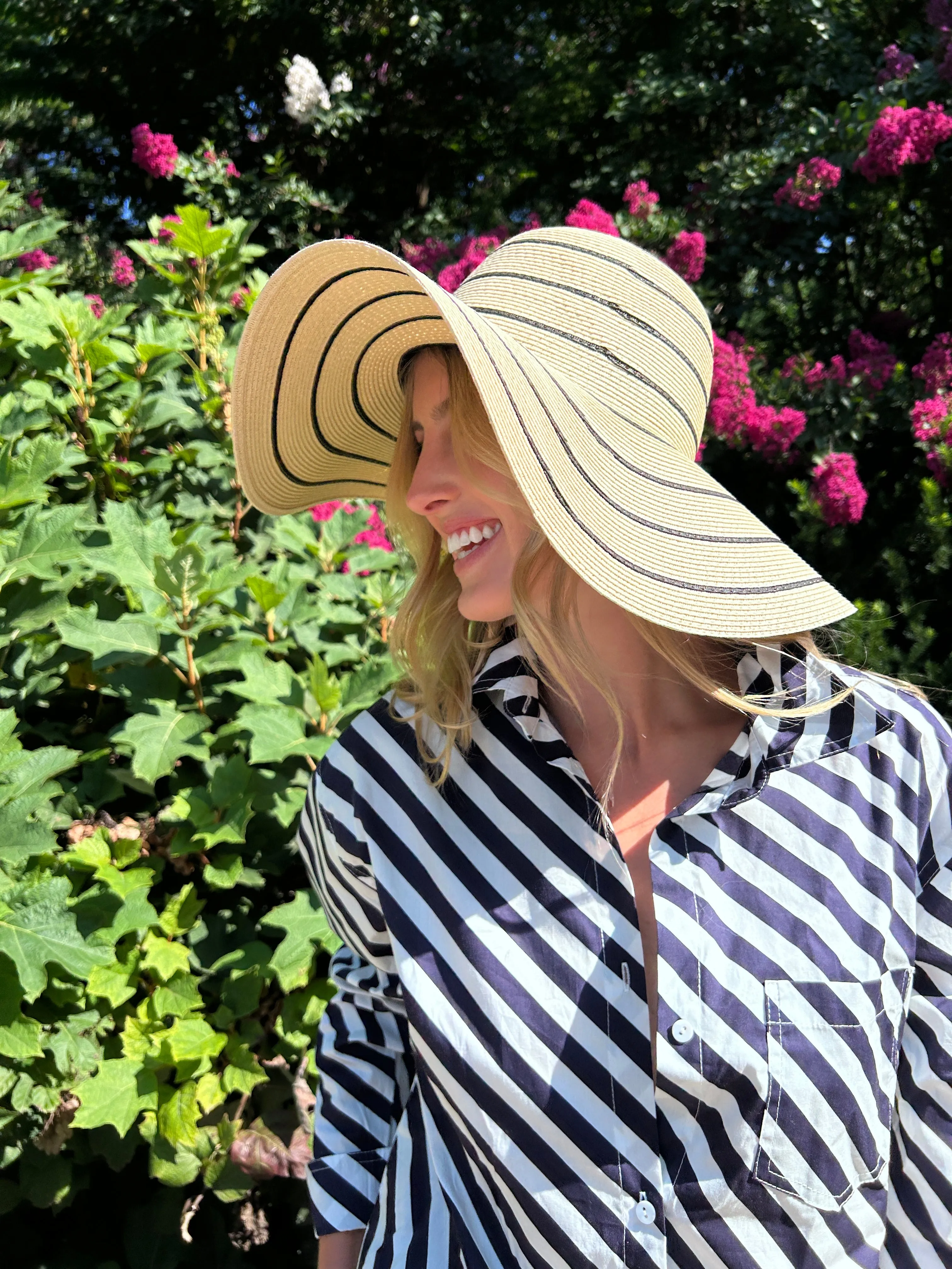 The St. Tropez Striped Oversized Shirt sold by jocelyn product image thumbnail 2