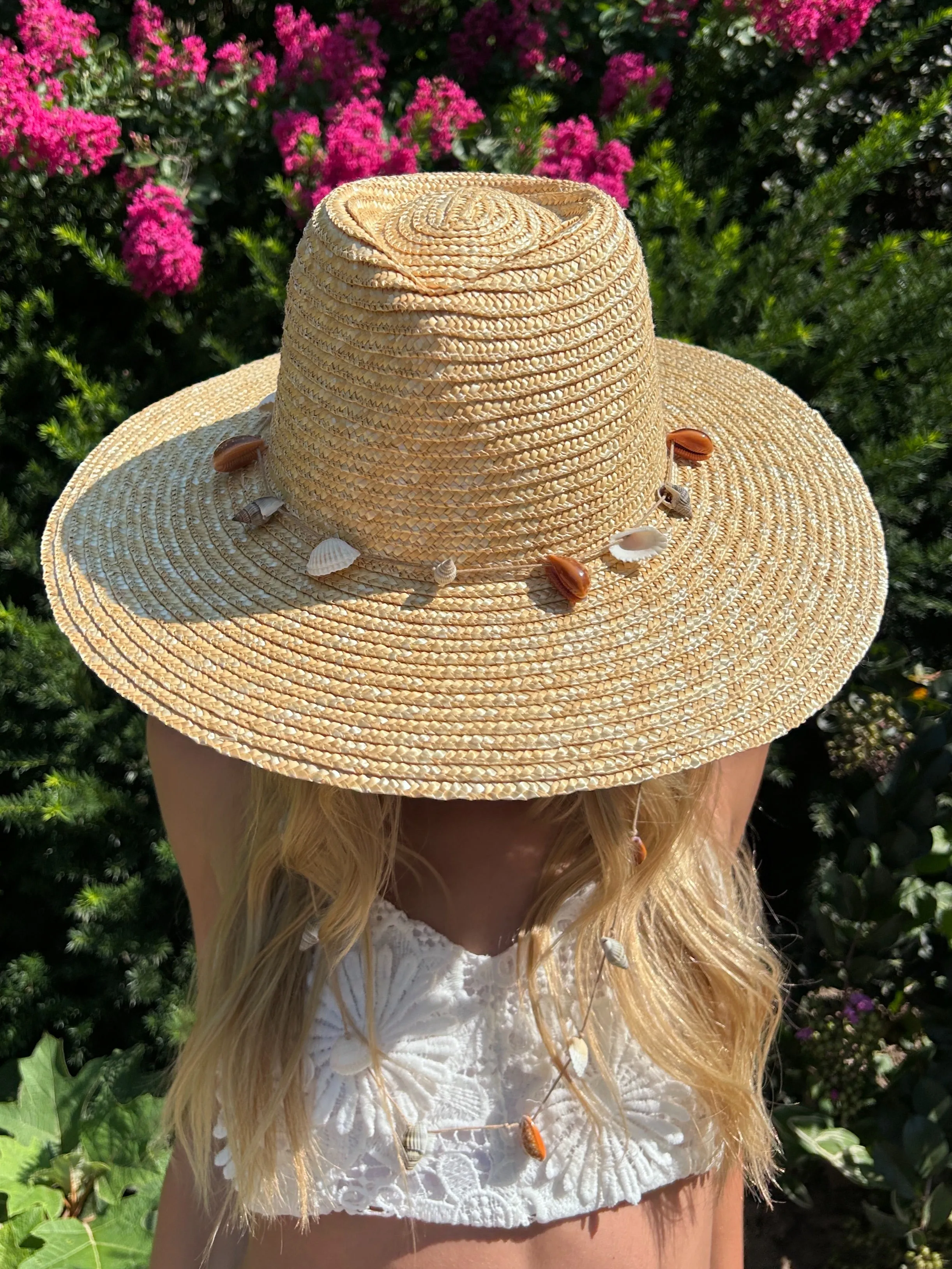 Shell Beach Fedora with Shells sold by jocelyn product image thumbnail 3