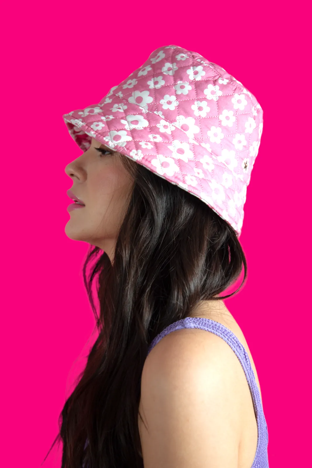 The Blythe Bucket Hat - Pink sold by jocelyn product image thumbnail 2