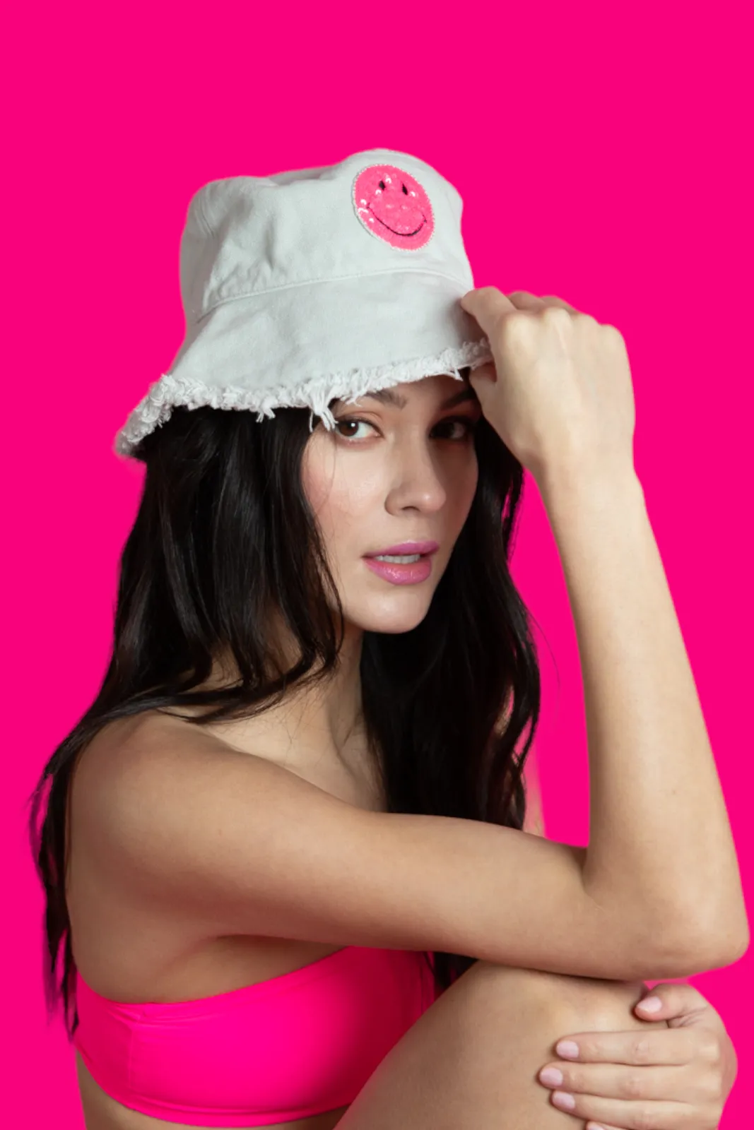 The Bora Bora Bucket Hat - Grey sold by jocelyn product image thumbnail 3