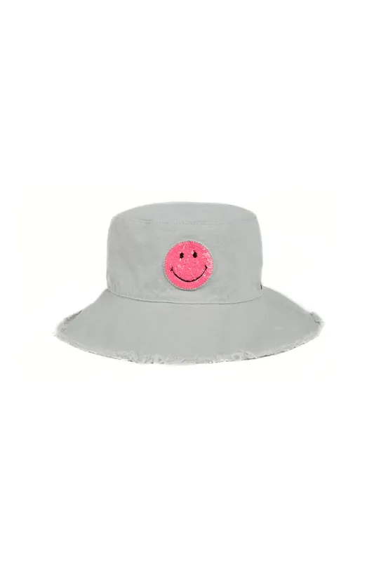 The Bora Bora Bucket Hat - Grey sold by jocelyn