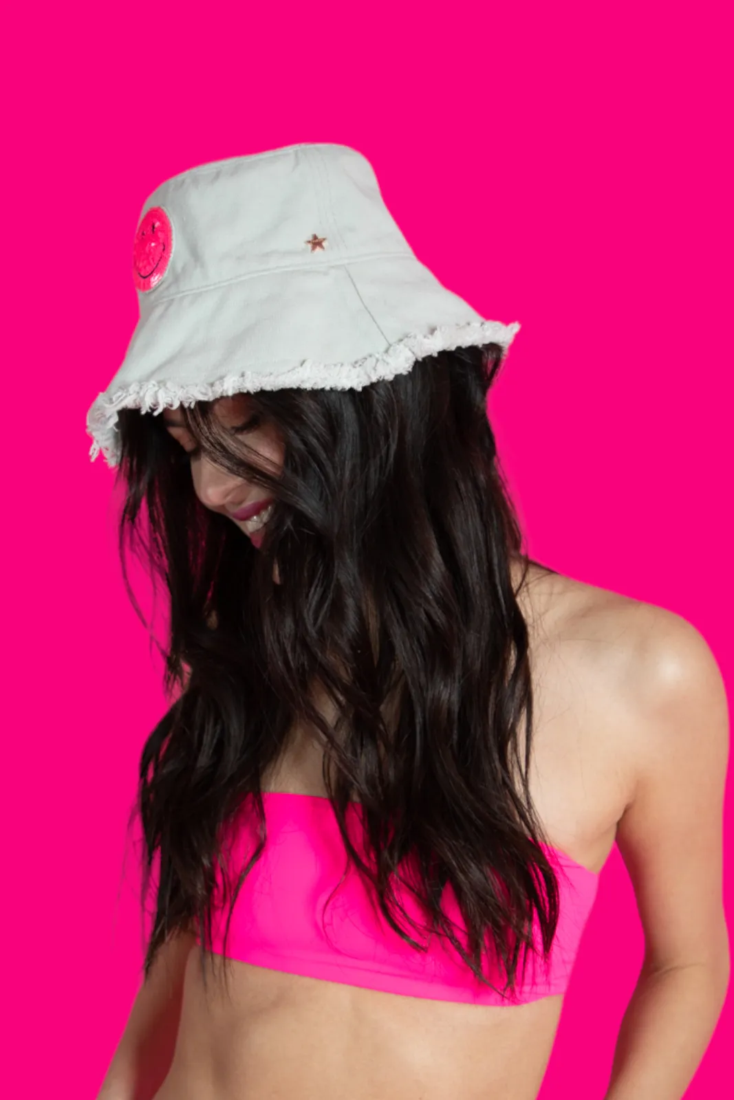 The Bora Bora Bucket Hat - Grey sold by jocelyn product image thumbnail 4