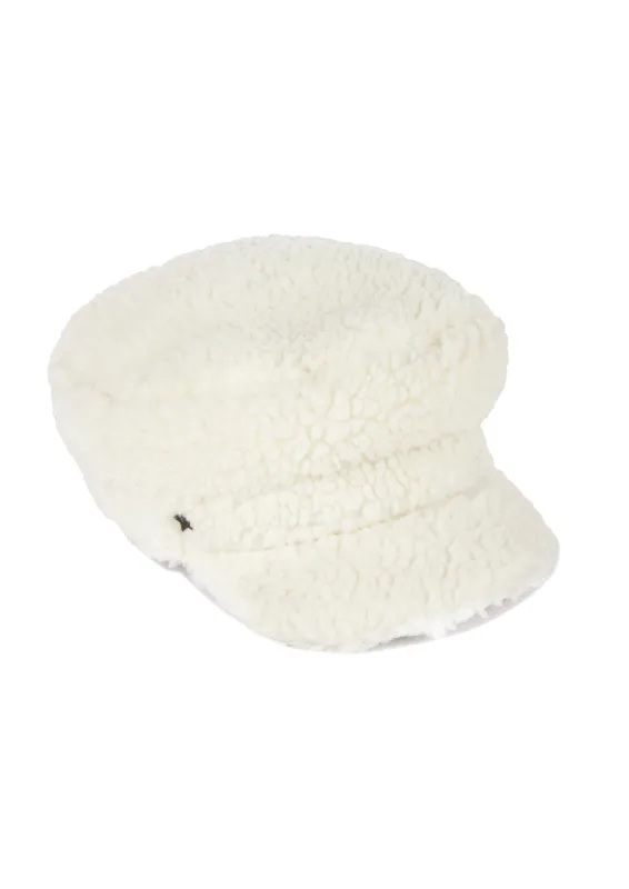 The Arctic Faux Sherpa Hat sold by jocelyn