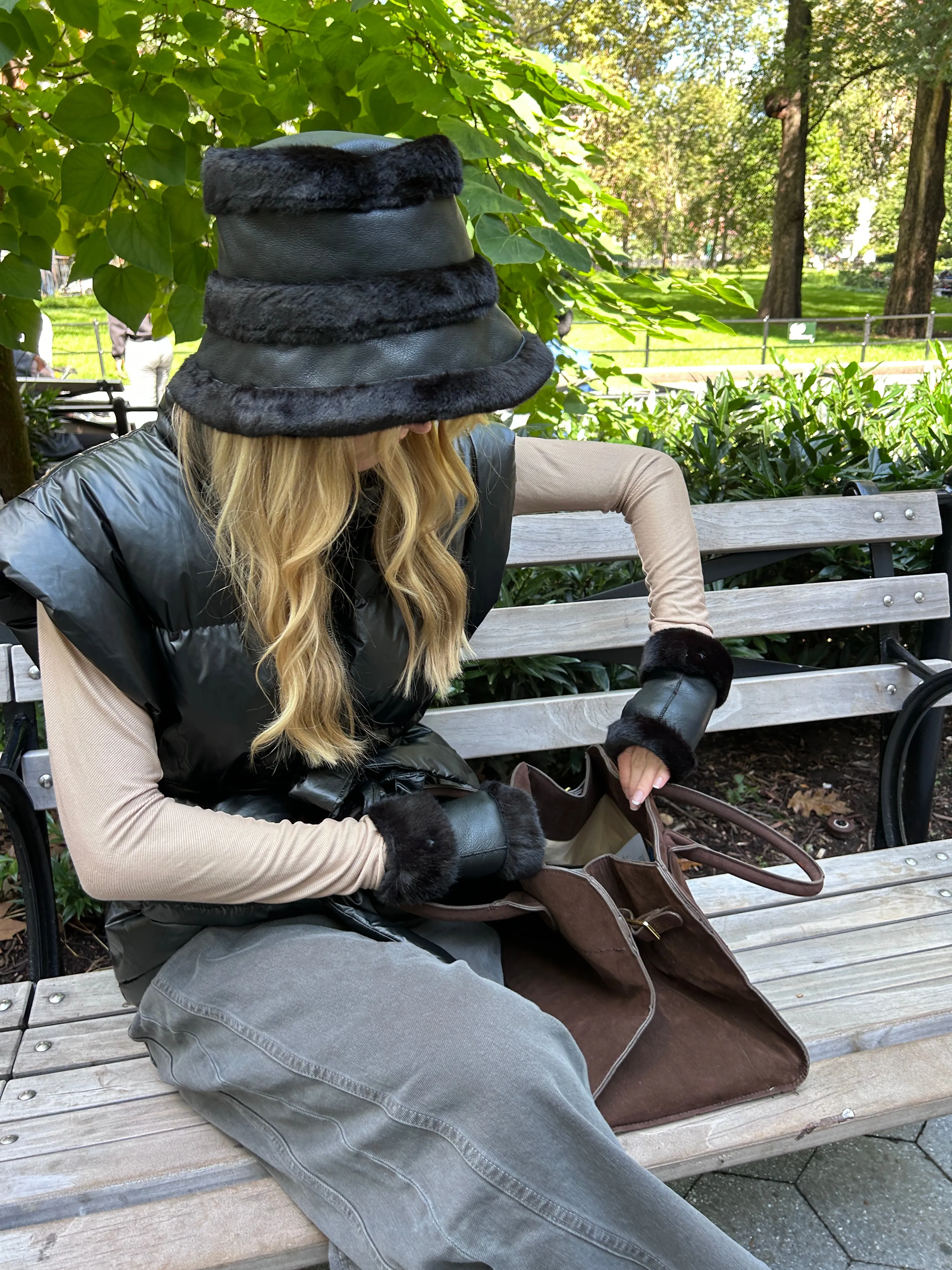 The Gstaad Bucket Hat sold by jocelyn product image thumbnail 5