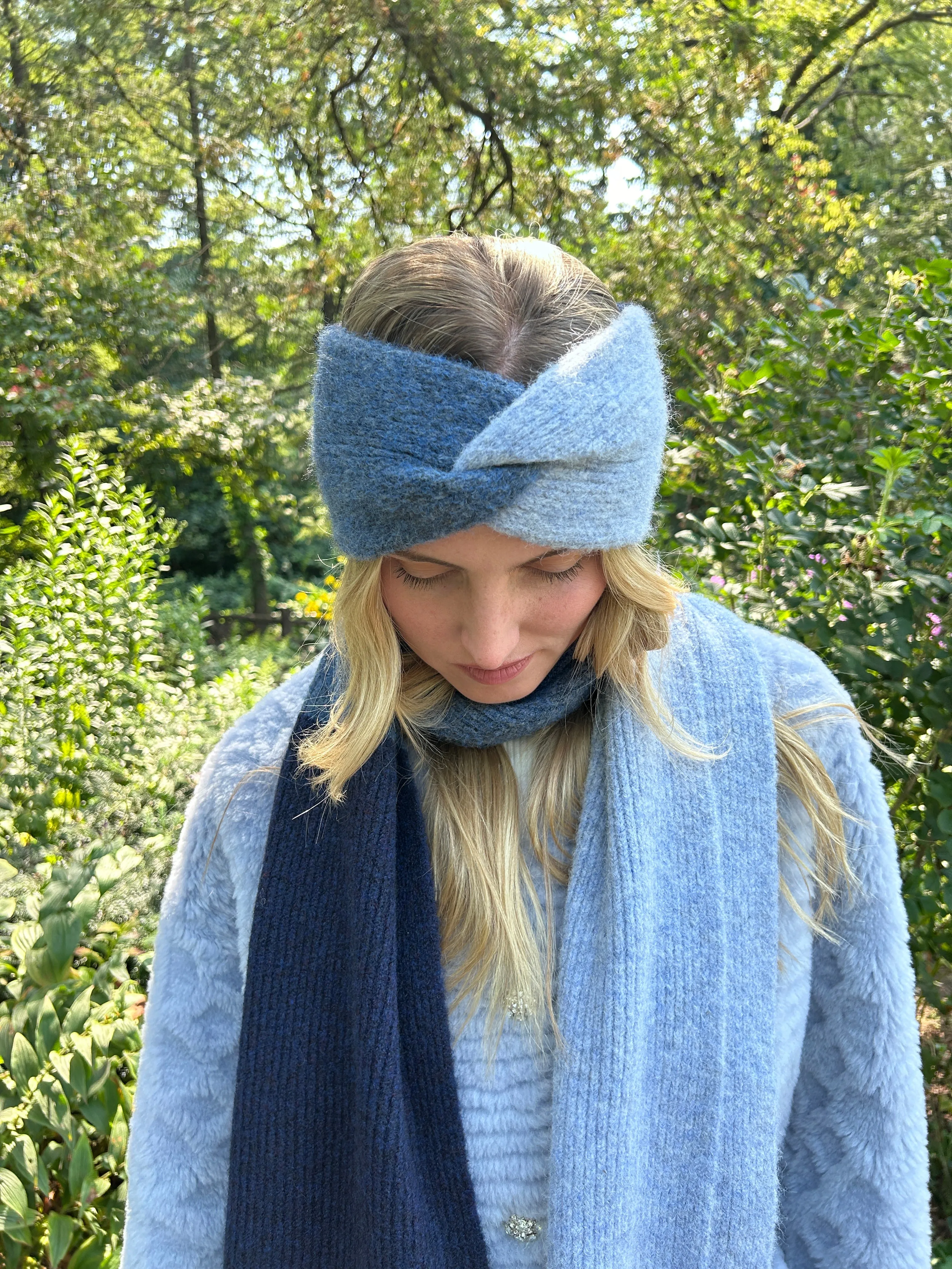The Blue Big Sky Headband sold by jocelyn product image thumbnail 3