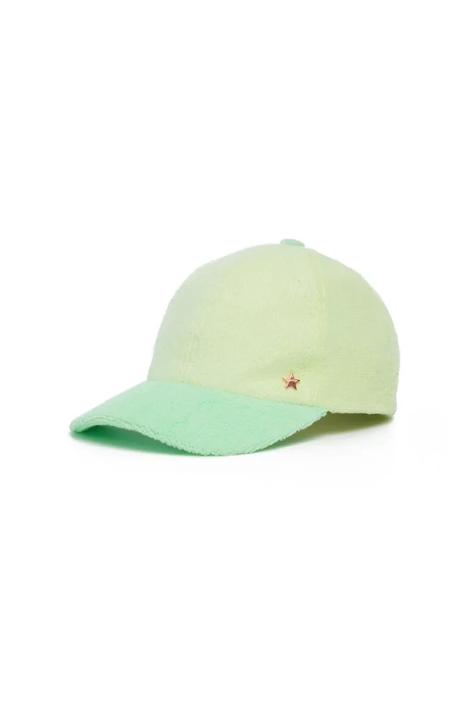 The Sagaponack Baseball Hat - Green/Yellow sold by jocelyn