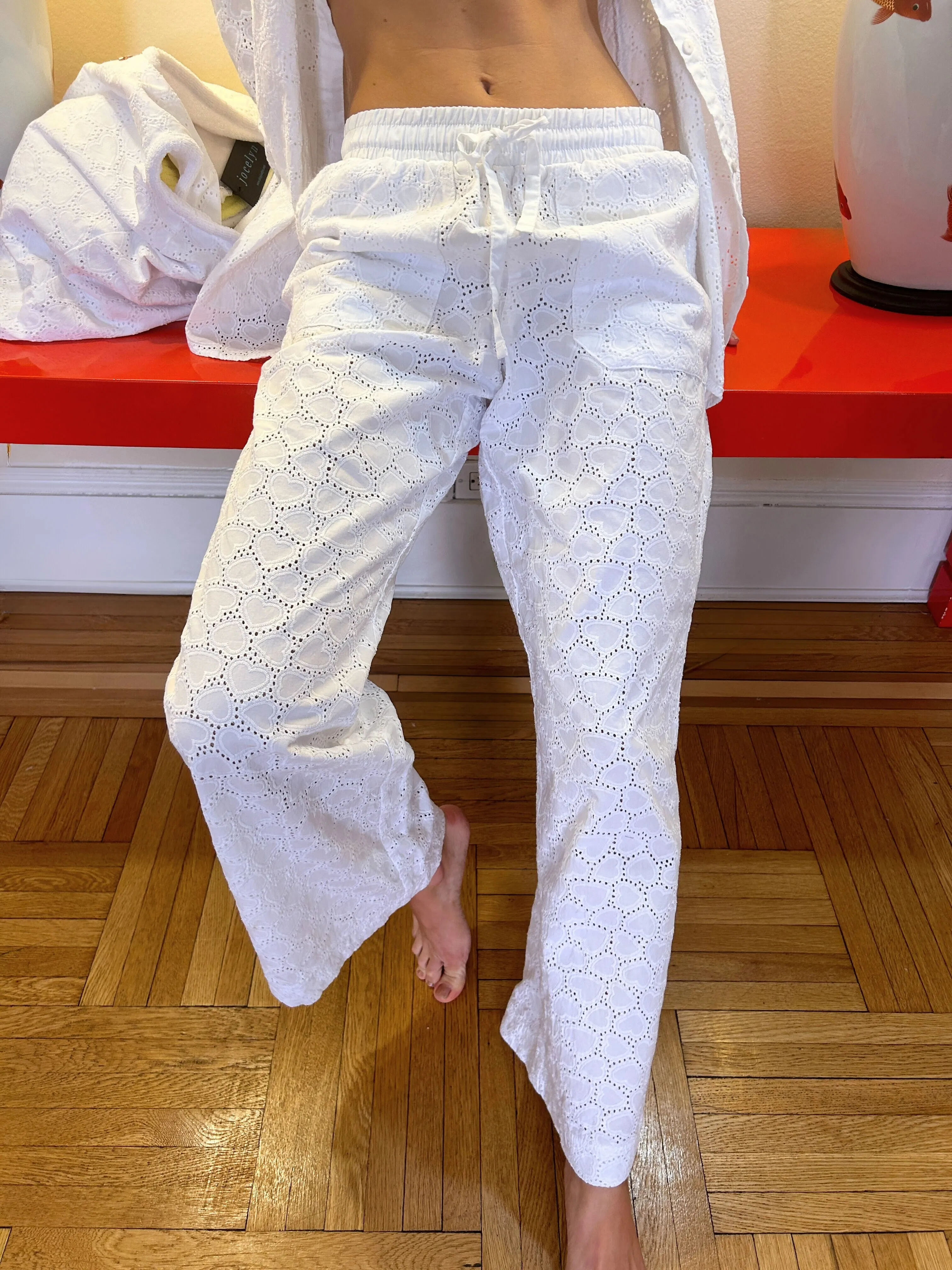 The Georgica Eyelet Beach Pant sold by jocelyn product image thumbnail 2