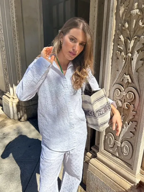 The Georgica Eyelet Beach Pant sold by jocelyn product image thumbnail 4