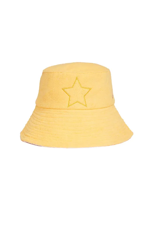 The Maui French Terry Reversible Hat with Star sold by jocelyn