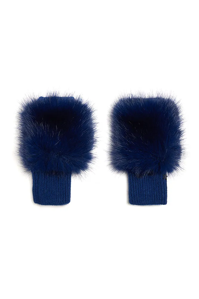 The Kush Mittens Navy sold by jocelyn