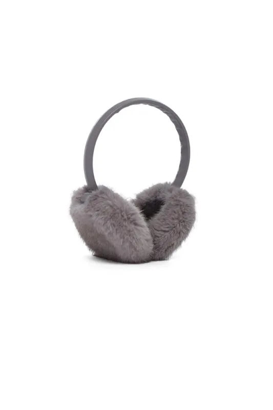 The Grey Gstaad Earmuffs made by jocelyn