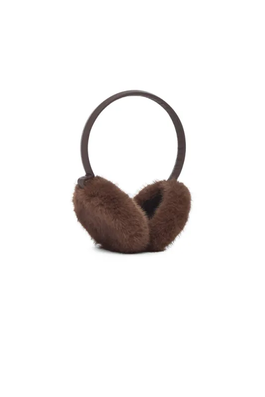 The Gstaad Chestnut Earmuffs made by jocelyn