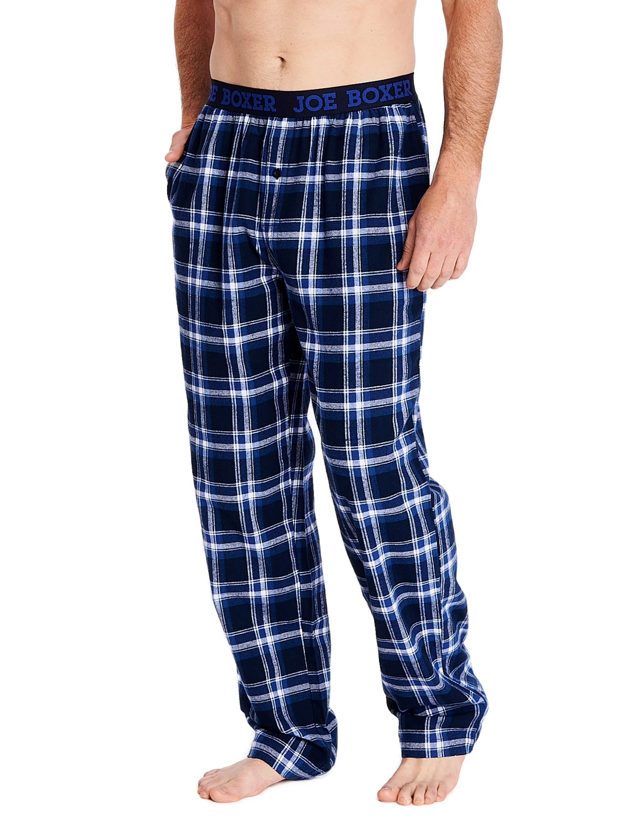 CLASSIC FLANNEL PANT | BLUE MOON PLAID sold by Joe Boxer product image thumbnail 2