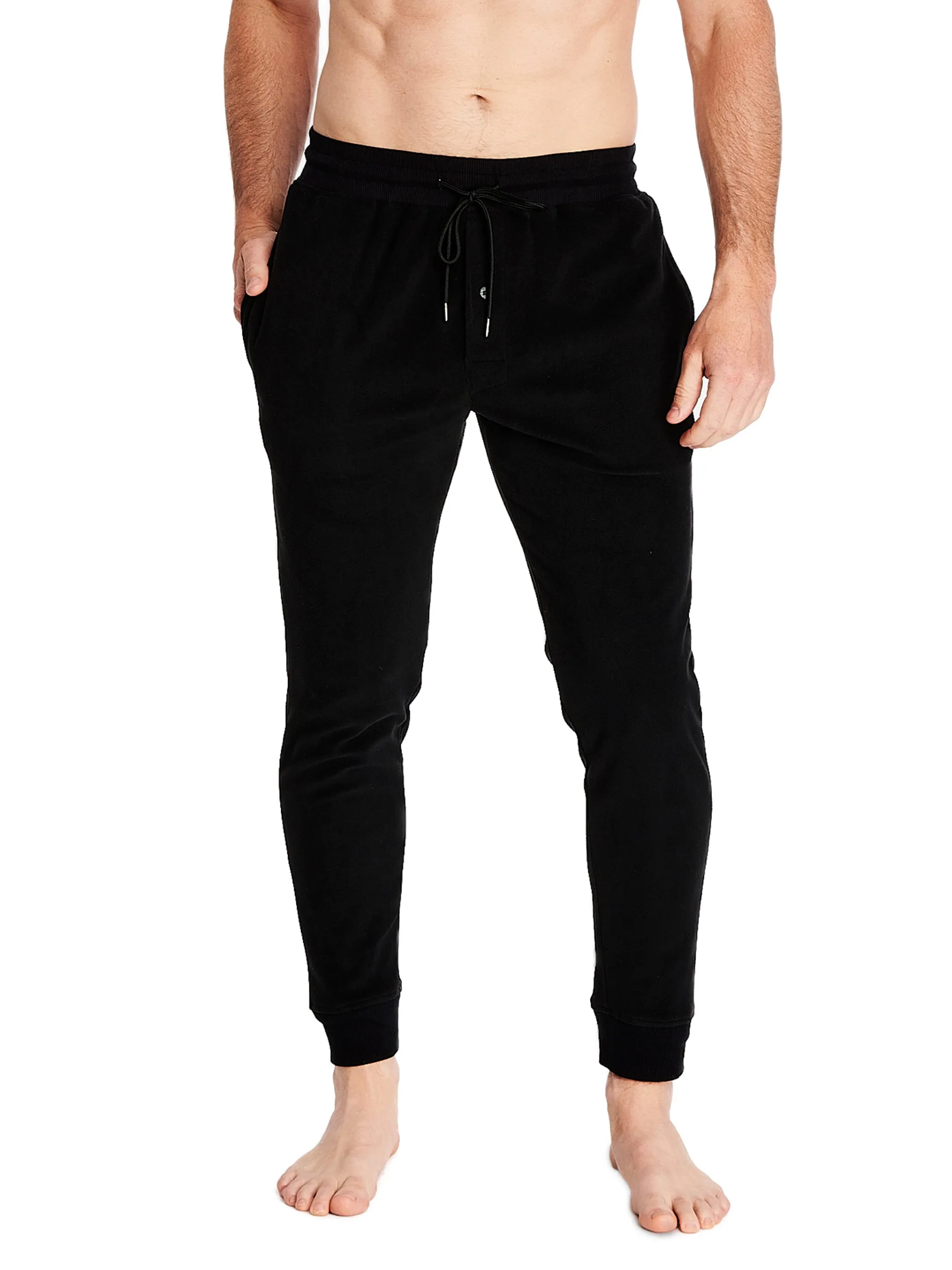 MICROFLEECE JOGGER | BLACK sold by Joe Boxer