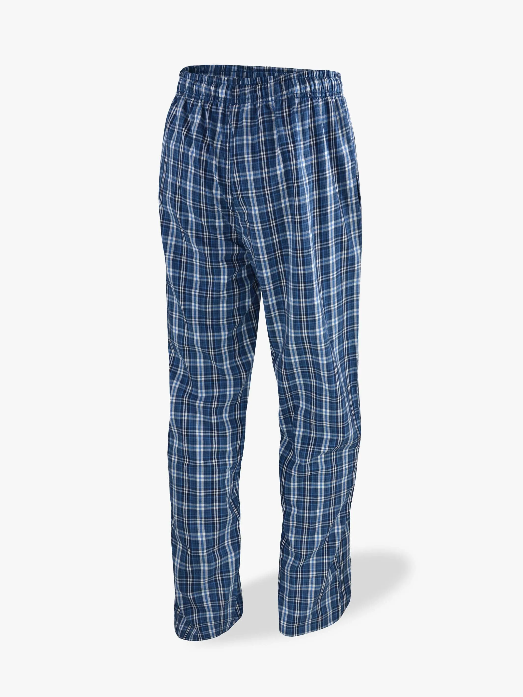 POPLIN PANT | LIGHT BLUE PLAID sold by Joe Boxer product image thumbnail 5