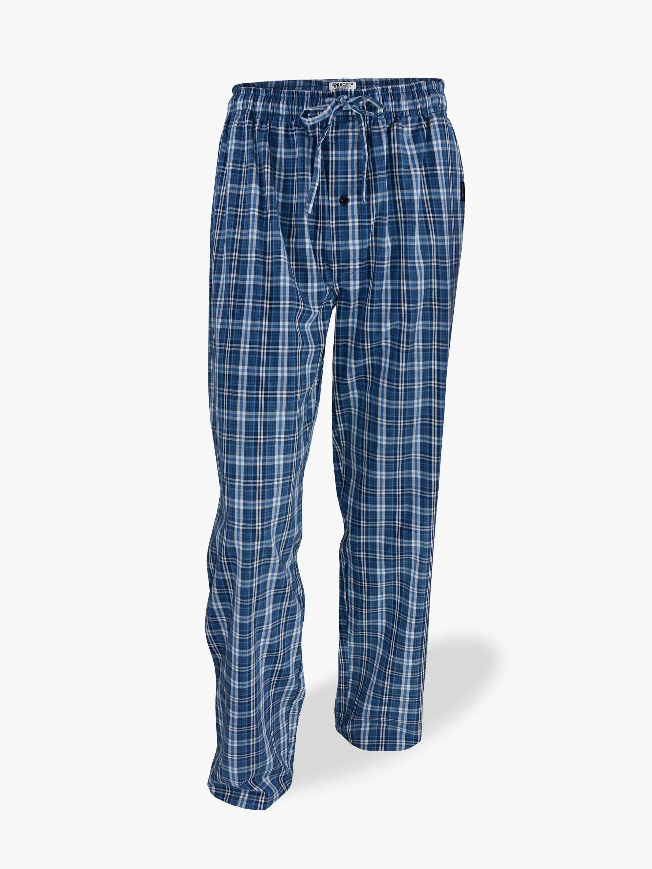 POPLIN PANT | LIGHT BLUE PLAID sold by Joe Boxer product image thumbnail 4