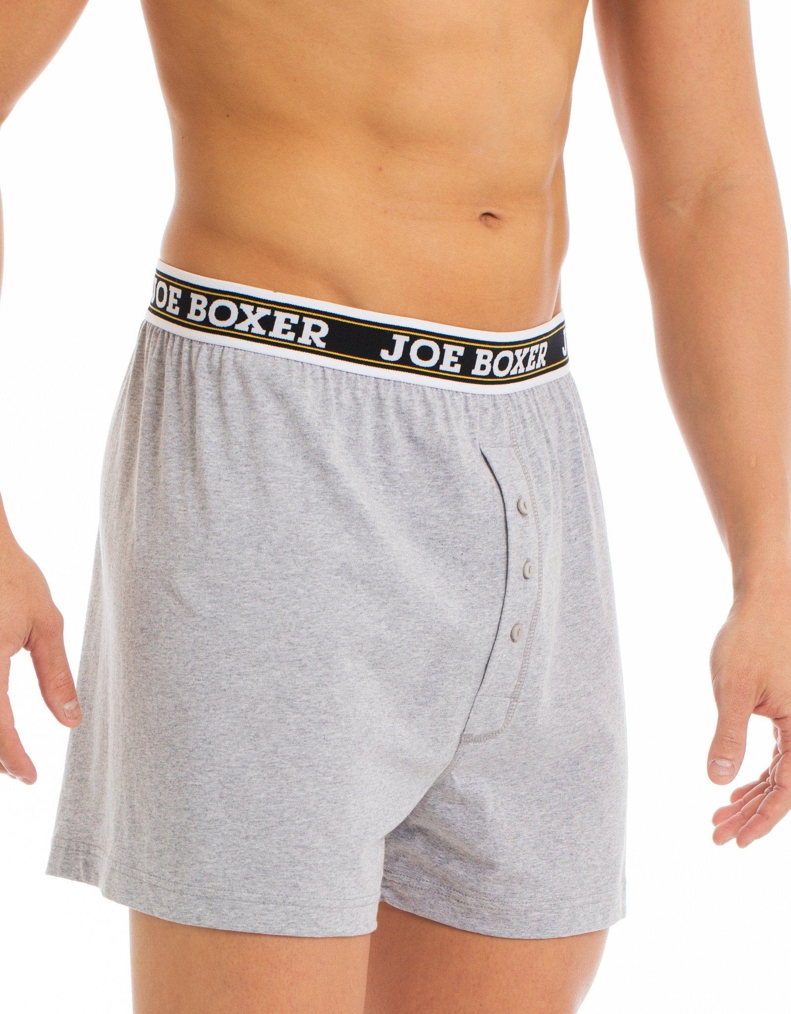CLASSIC FIT COTTON – LOOSE BOXERS | 2-PACK GREY sold by Joe Boxer product image thumbnail 3