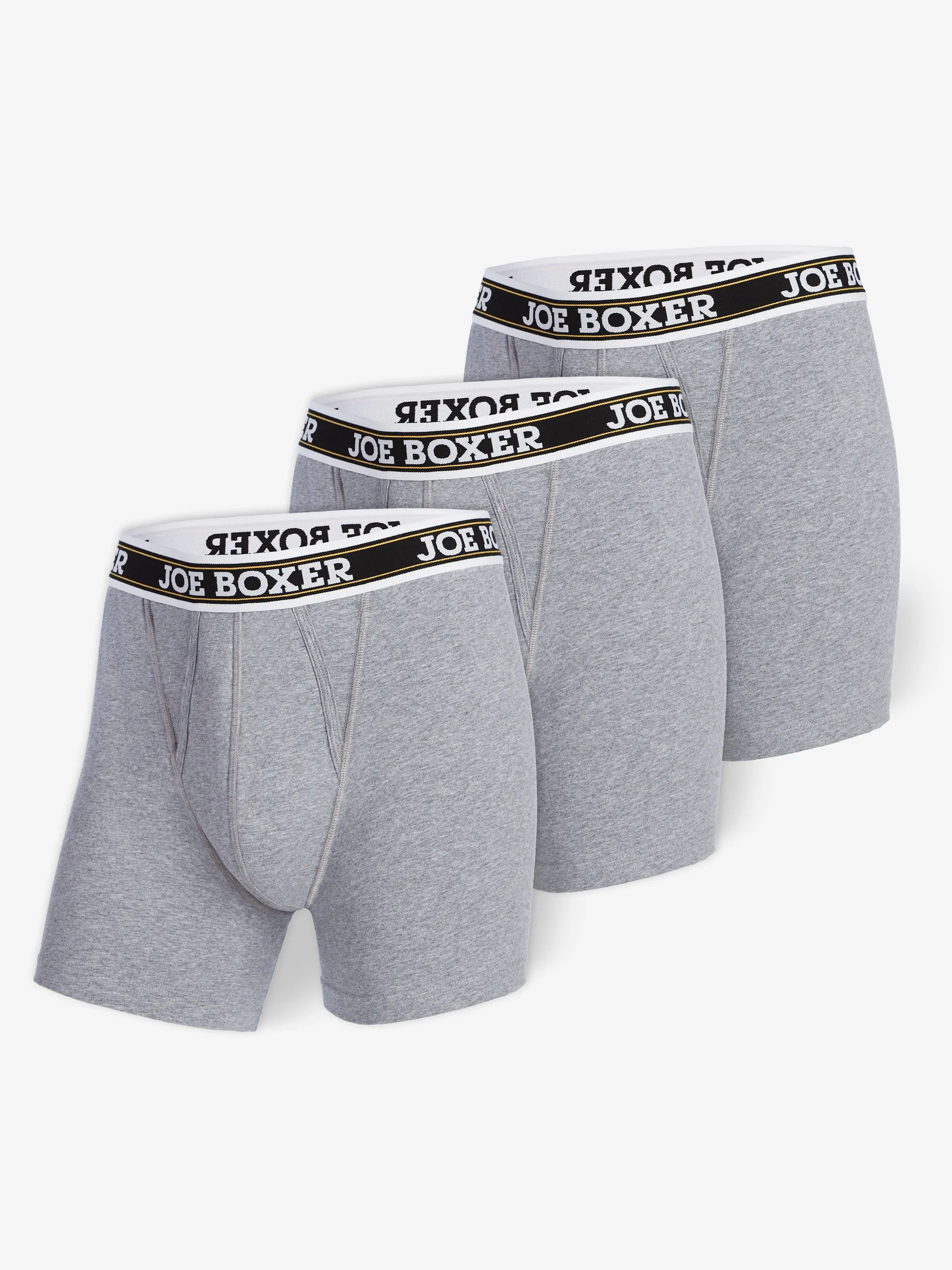 CLASSIC FIT STRETCH – BOXER BRIEFS | 6-PACK GREY sold by Joe Boxer product image thumbnail 4