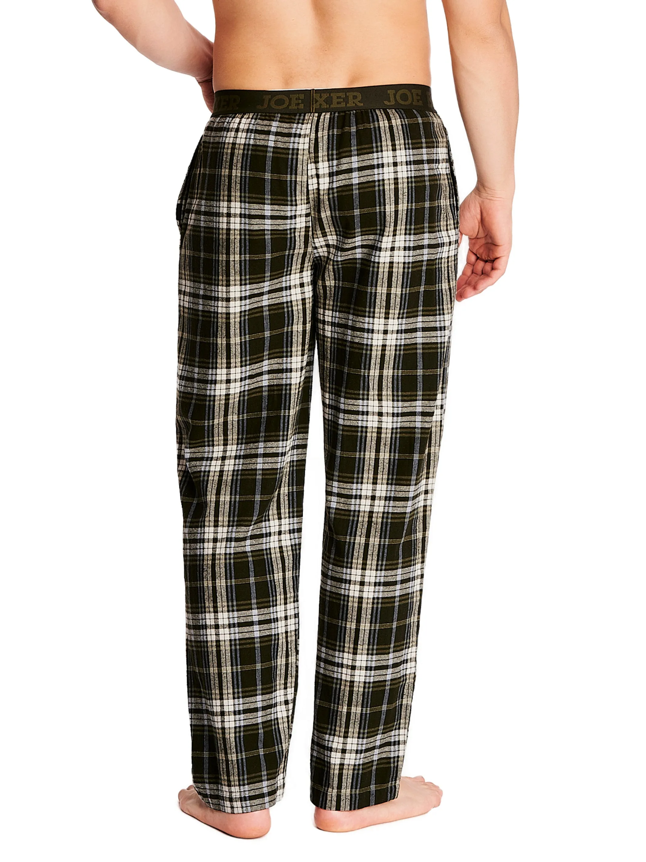 CLASSIC FLANNEL PANT | EVERGREEN PLAID sold by Joe Boxer product image thumbnail 3