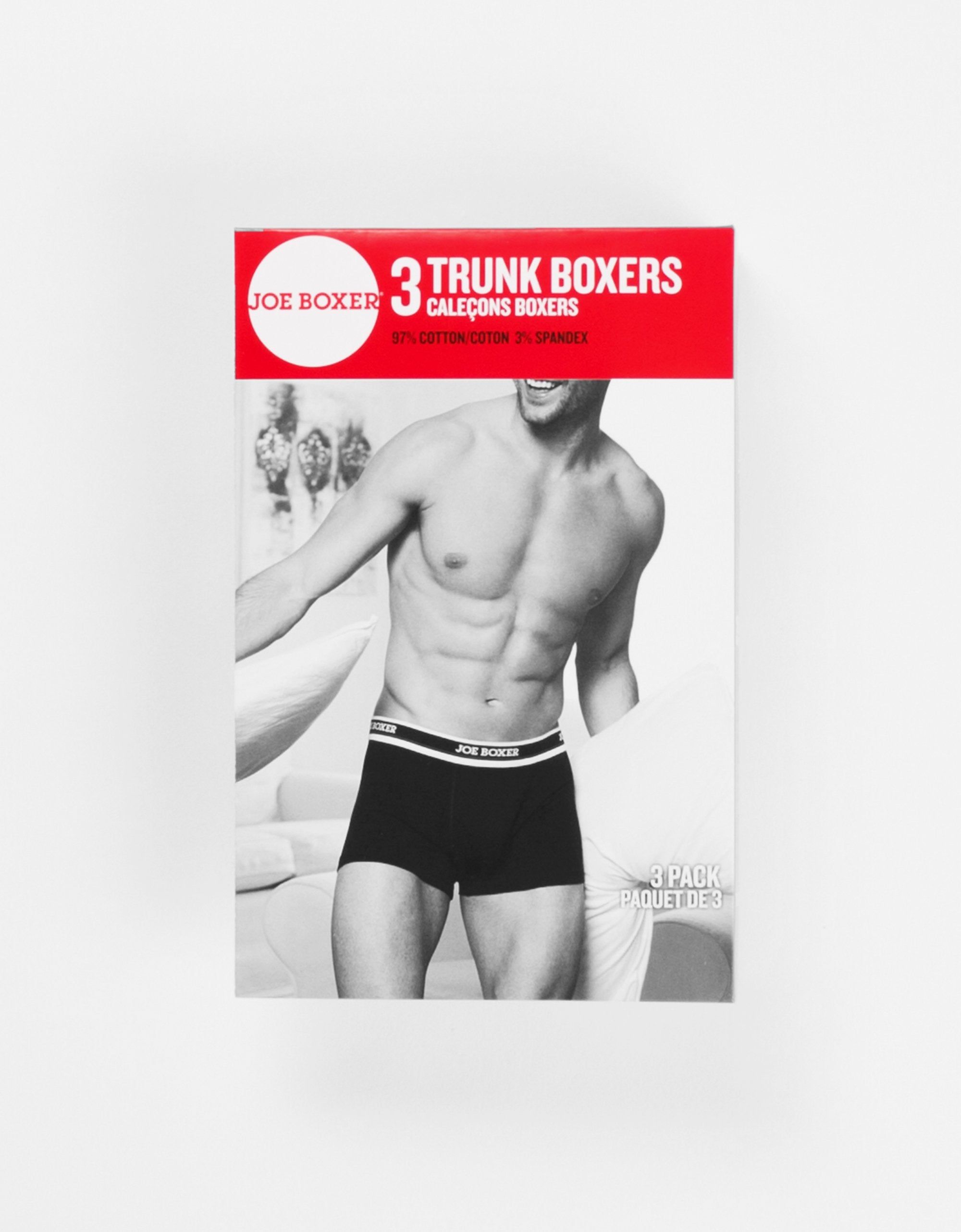 MEN'S TRUNKS | 3-PACK BLACK sold by Joe Boxer product image thumbnail 2