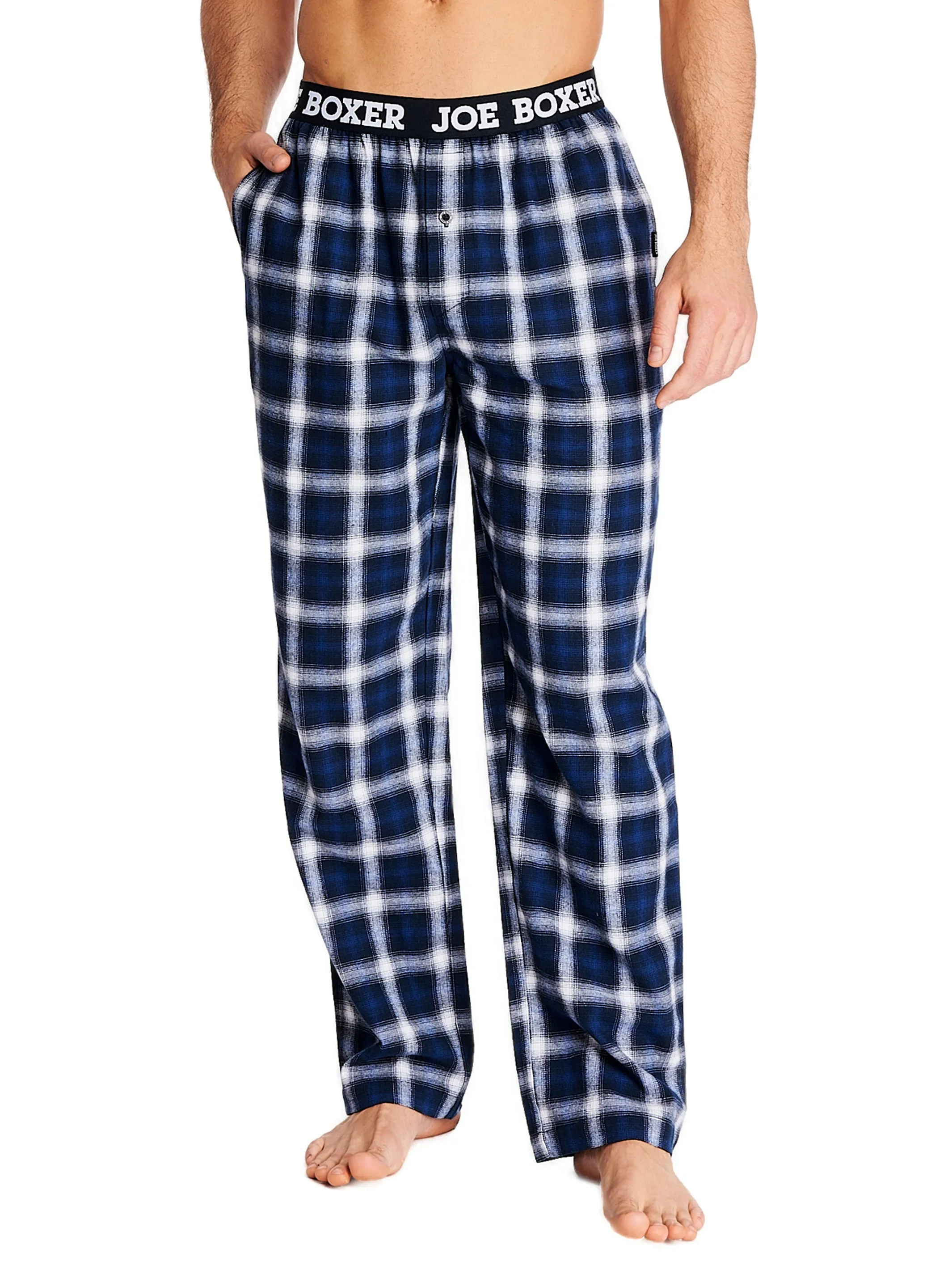CLASSIC FLANNEL PANT | BLUE CHECK sold by Joe Boxer