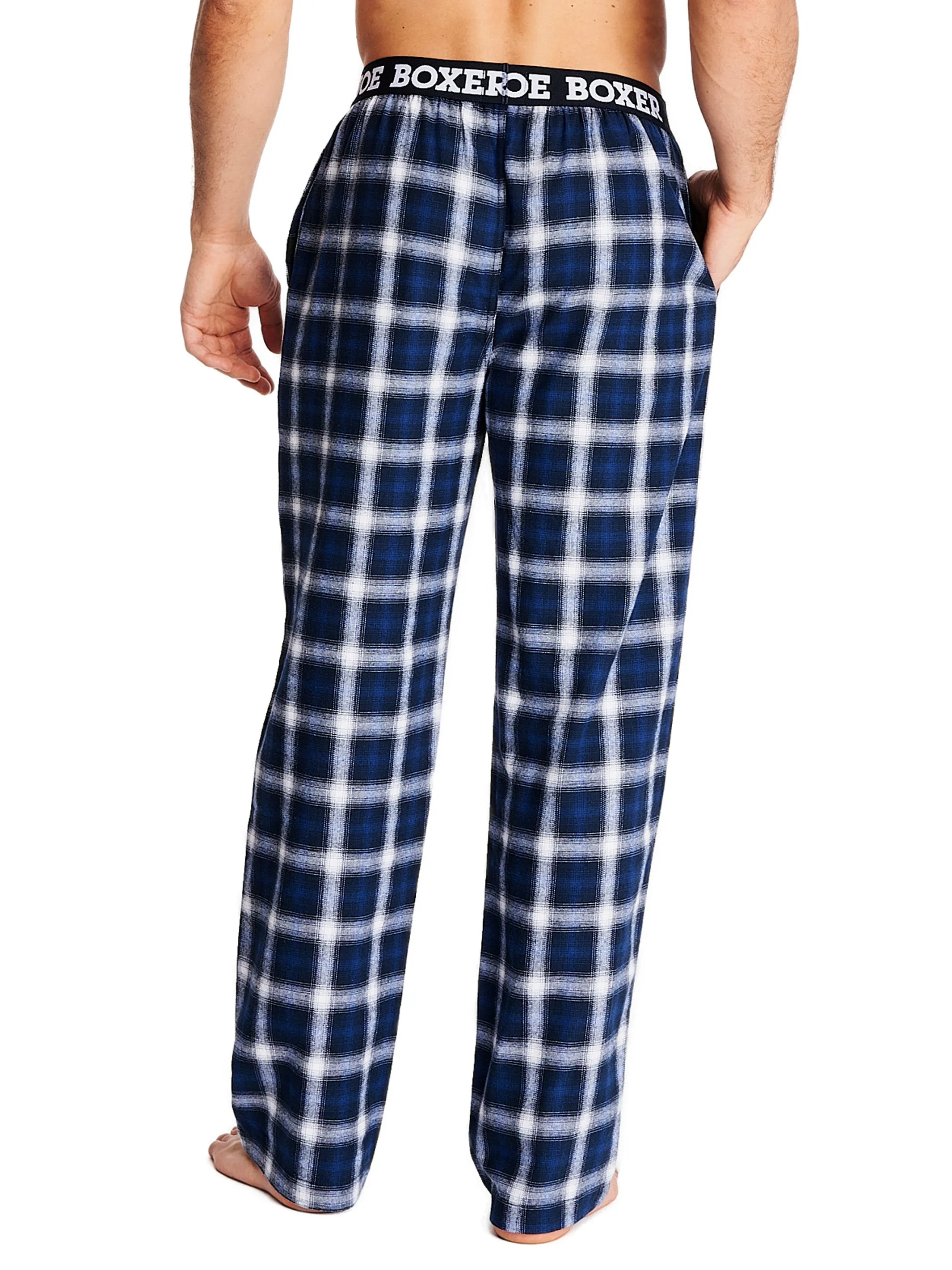 CLASSIC FLANNEL PANT | BLUE CHECK sold by Joe Boxer product image thumbnail 3