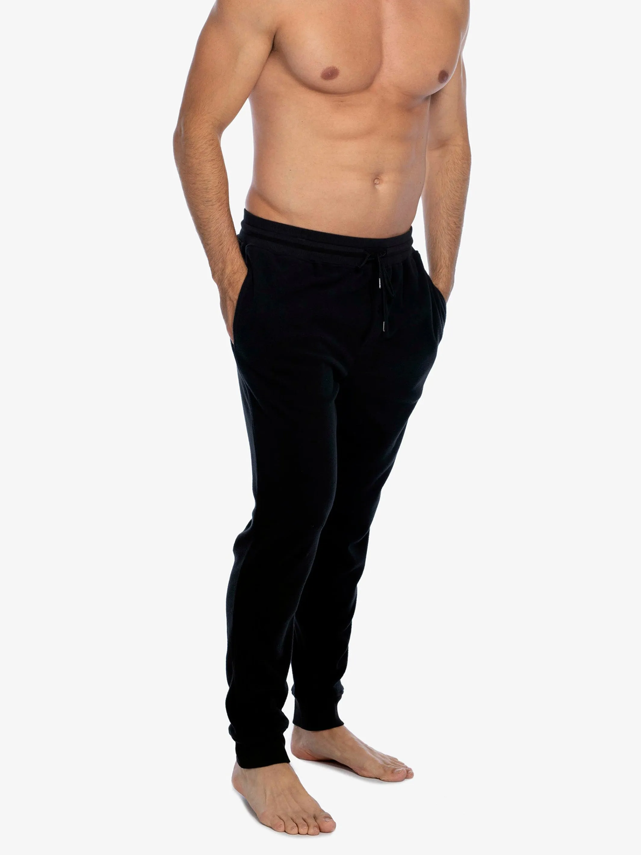 MICROFLEECE JOGGER | BLACK sold by Joe Boxer product image thumbnail 5