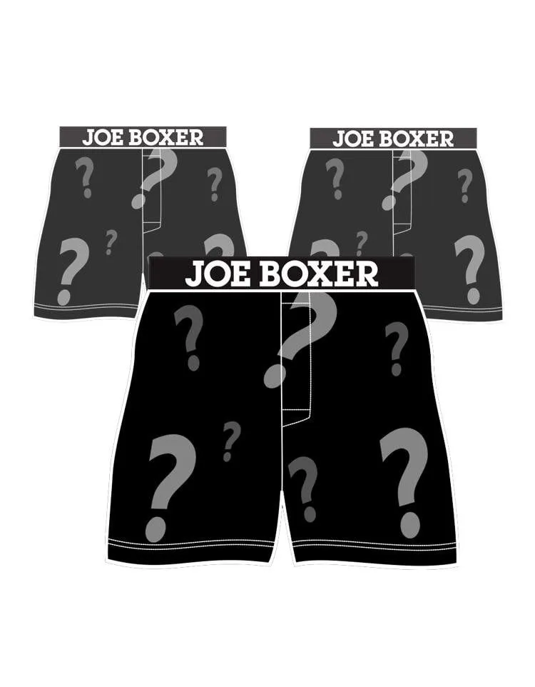 MEN'S BOXERS MYSTERY 3-PACK sold by Joe Boxer
