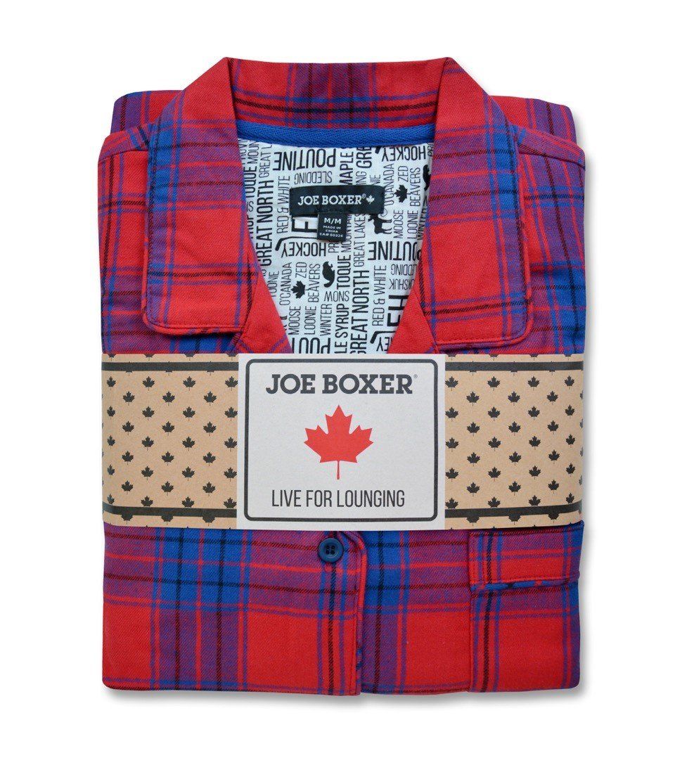 LADIES PJ SET | RED PLAID sold by Joe Boxer product image thumbnail 2