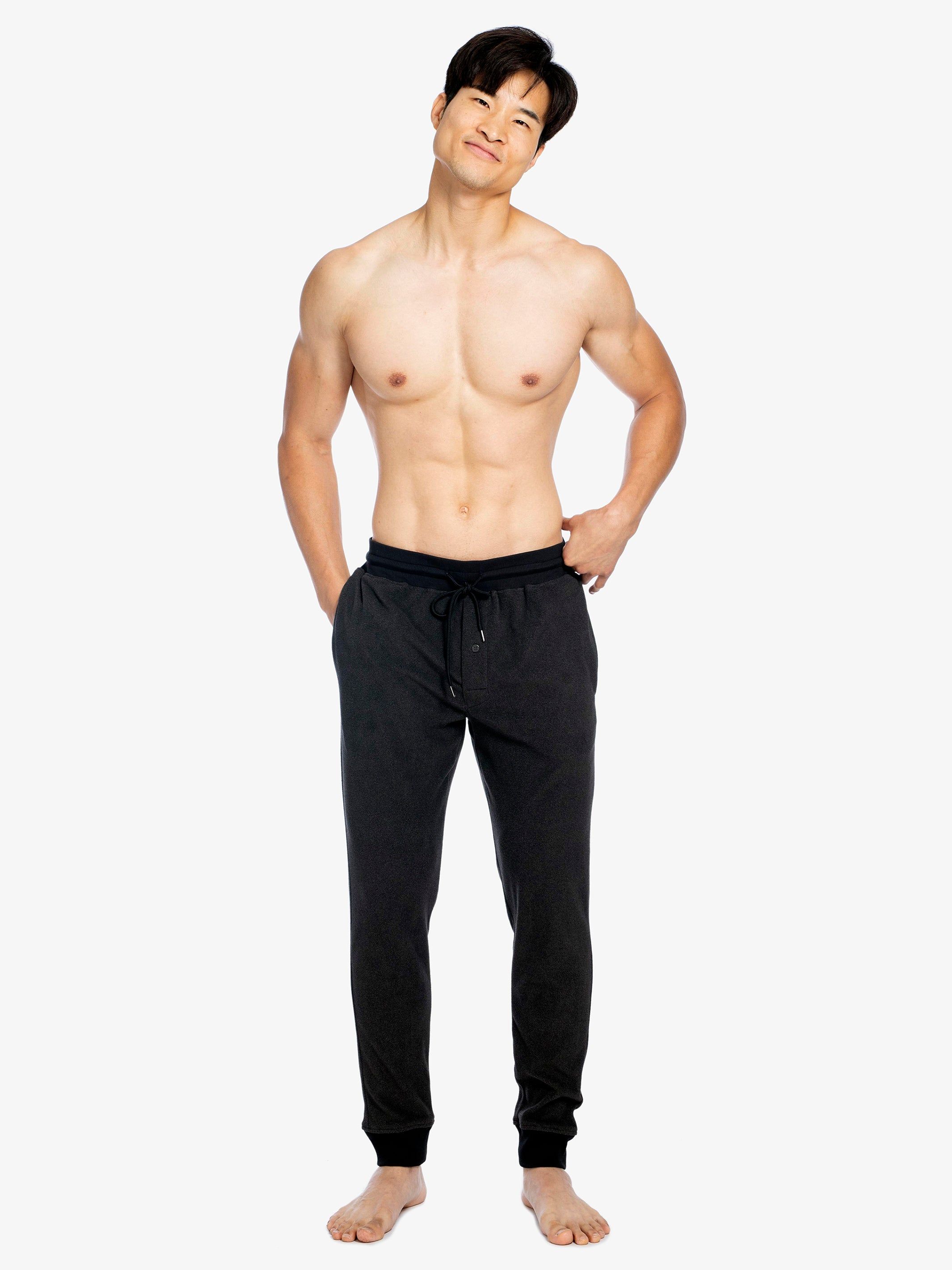 MICROFLEECE JOGGER | CHARCOAL sold by Joe Boxer product image thumbnail 3