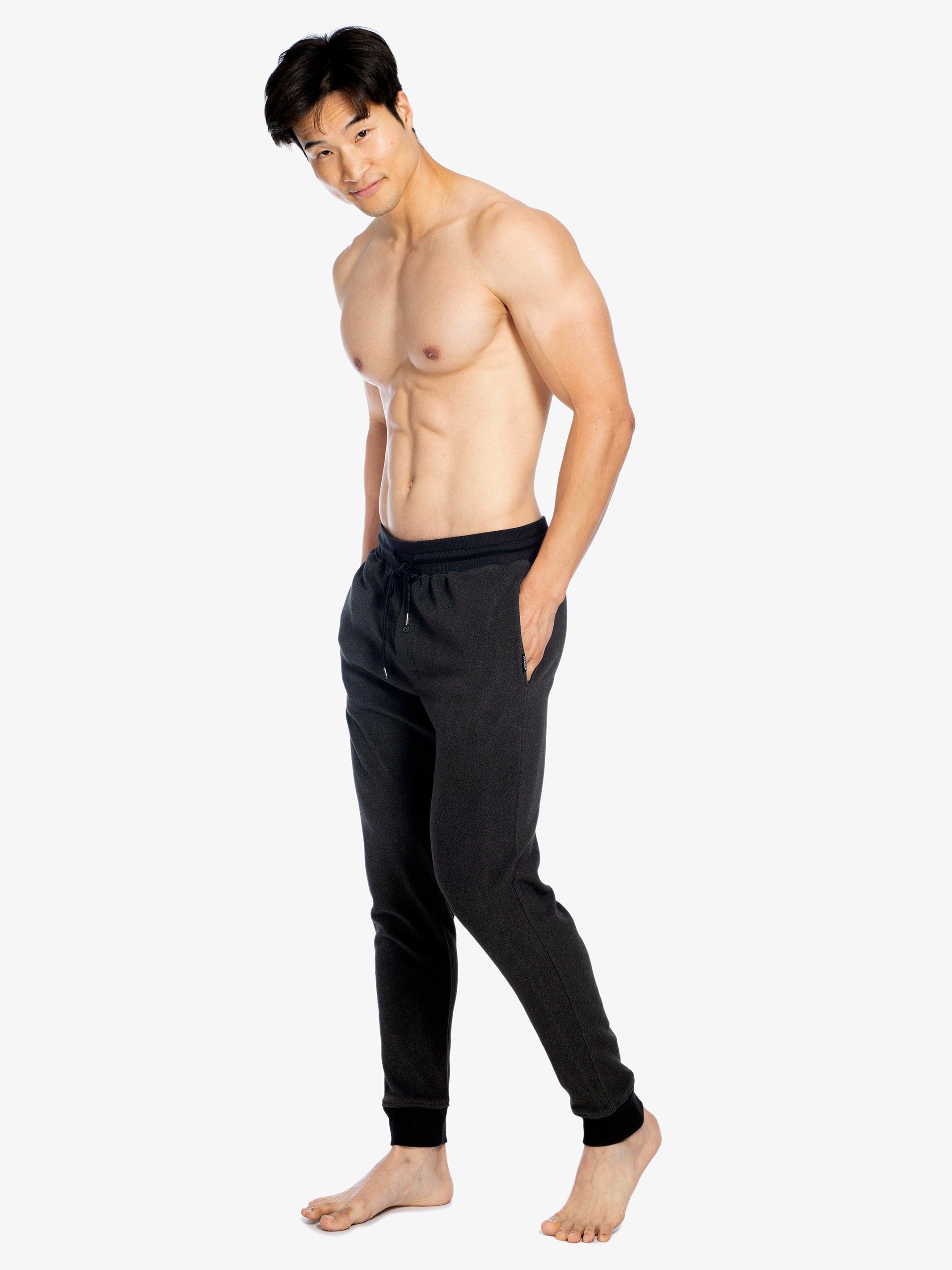 MICROFLEECE JOGGER | CHARCOAL sold by Joe Boxer product image thumbnail 4