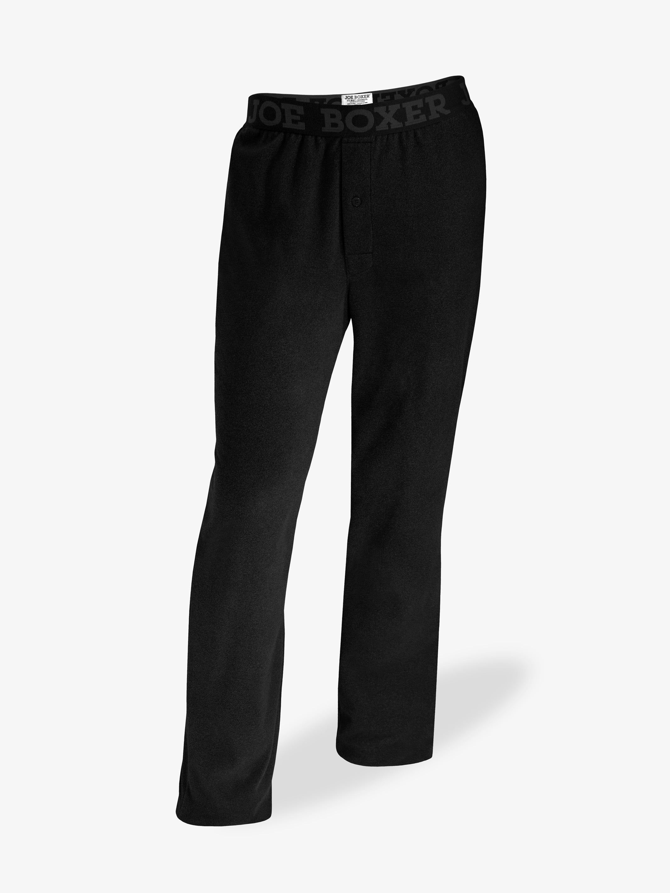 MICROFLEECE PANT | BLACK sold by Joe Boxer