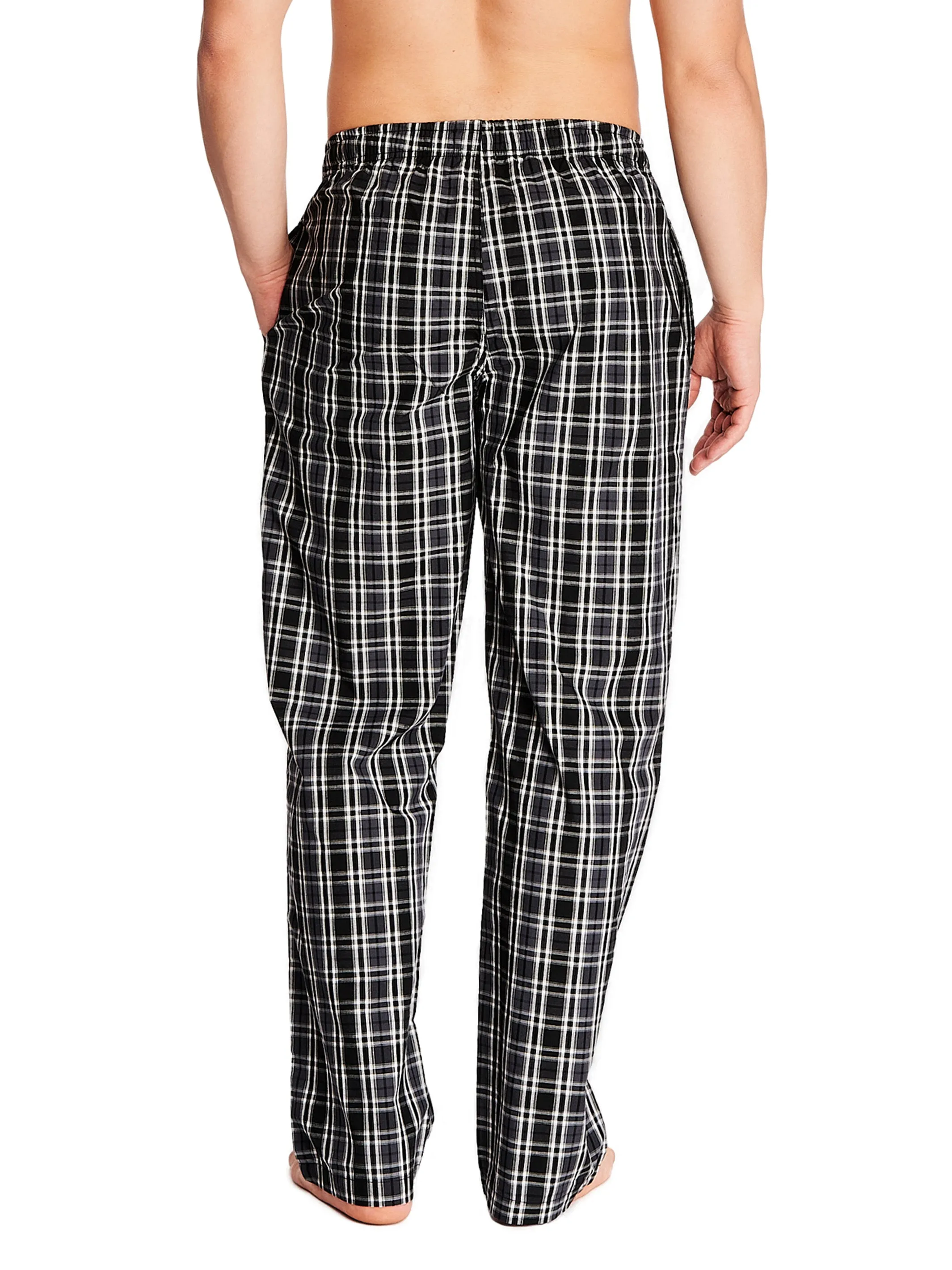 POPLIN PANT | BLACK/WHITE CHECK sold by Joe Boxer product image thumbnail 3