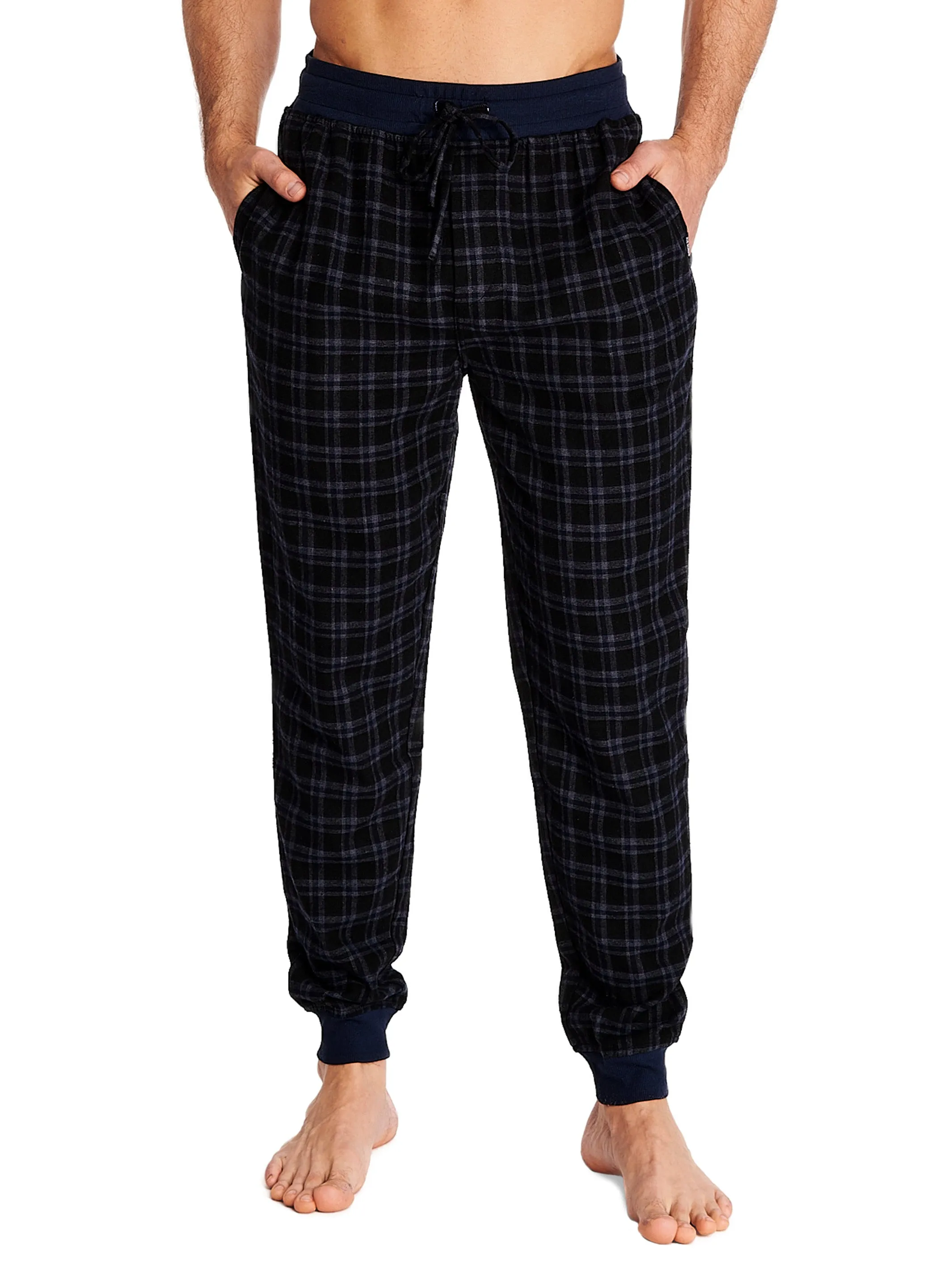 FLANNEL JOGGER | BLACK CHECK sold by Joe Boxer