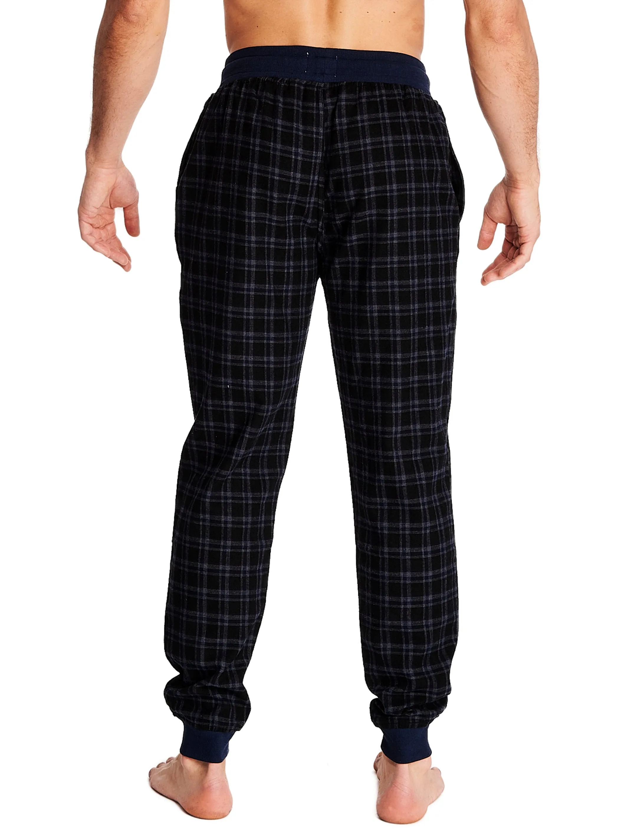FLANNEL JOGGER | BLACK CHECK sold by Joe Boxer product image thumbnail 3