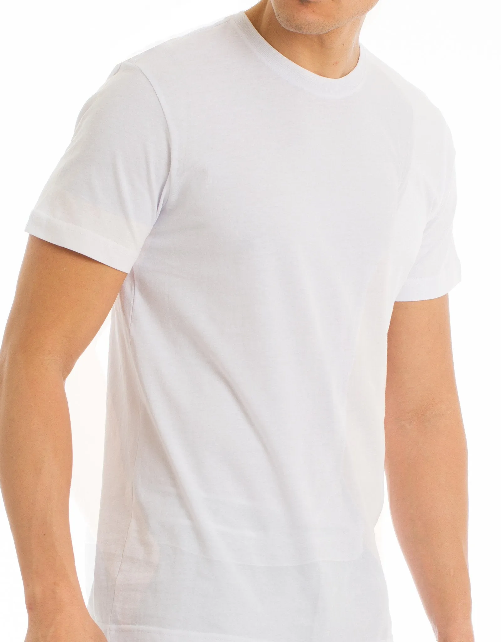 CREW NECK TEES | 4-PACK WHITE sold by Joe Boxer product image thumbnail 2