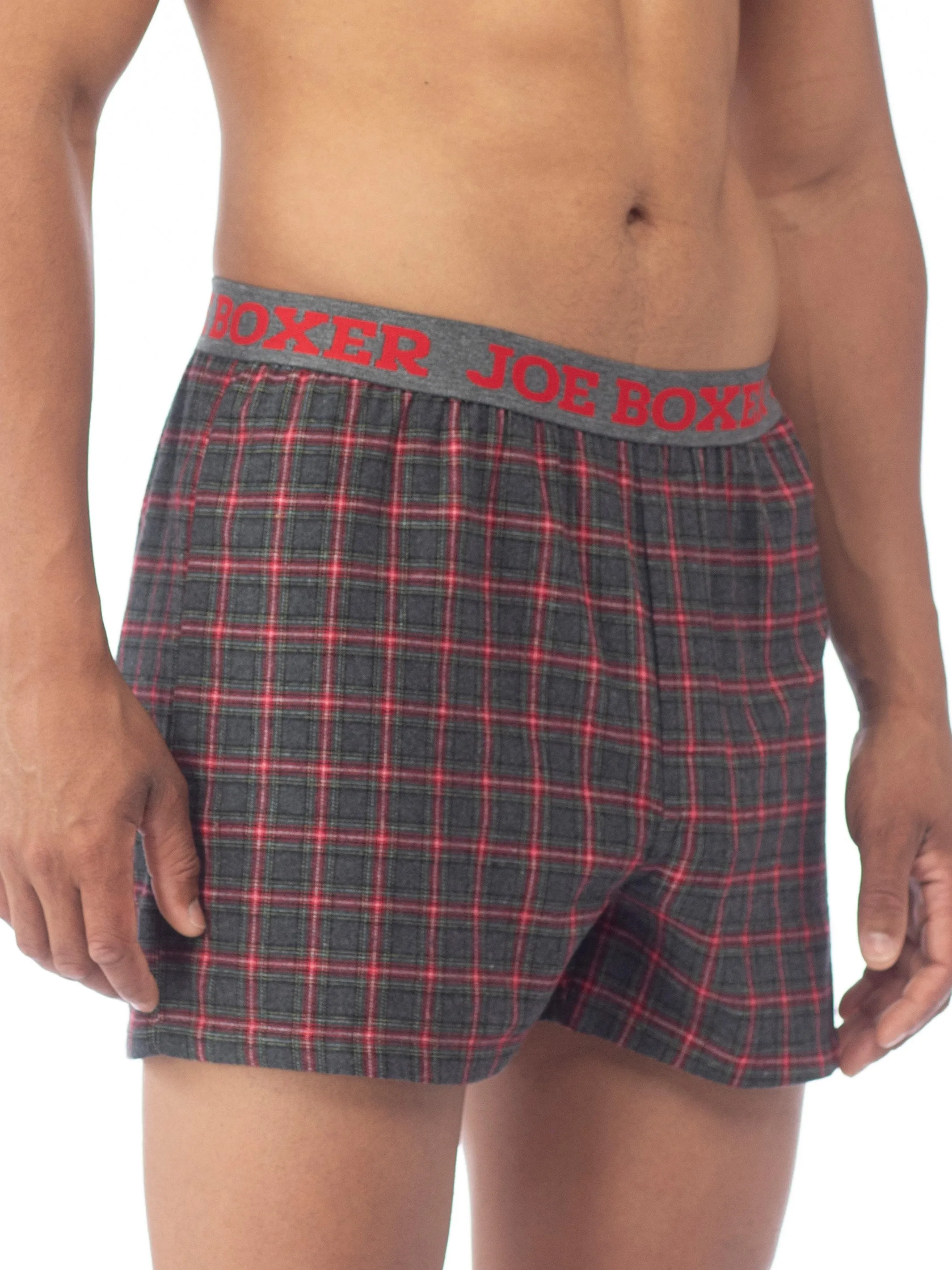 CLASSIC FLANNEL BOXER | RED STEWART sold by Joe Boxer product image thumbnail 2