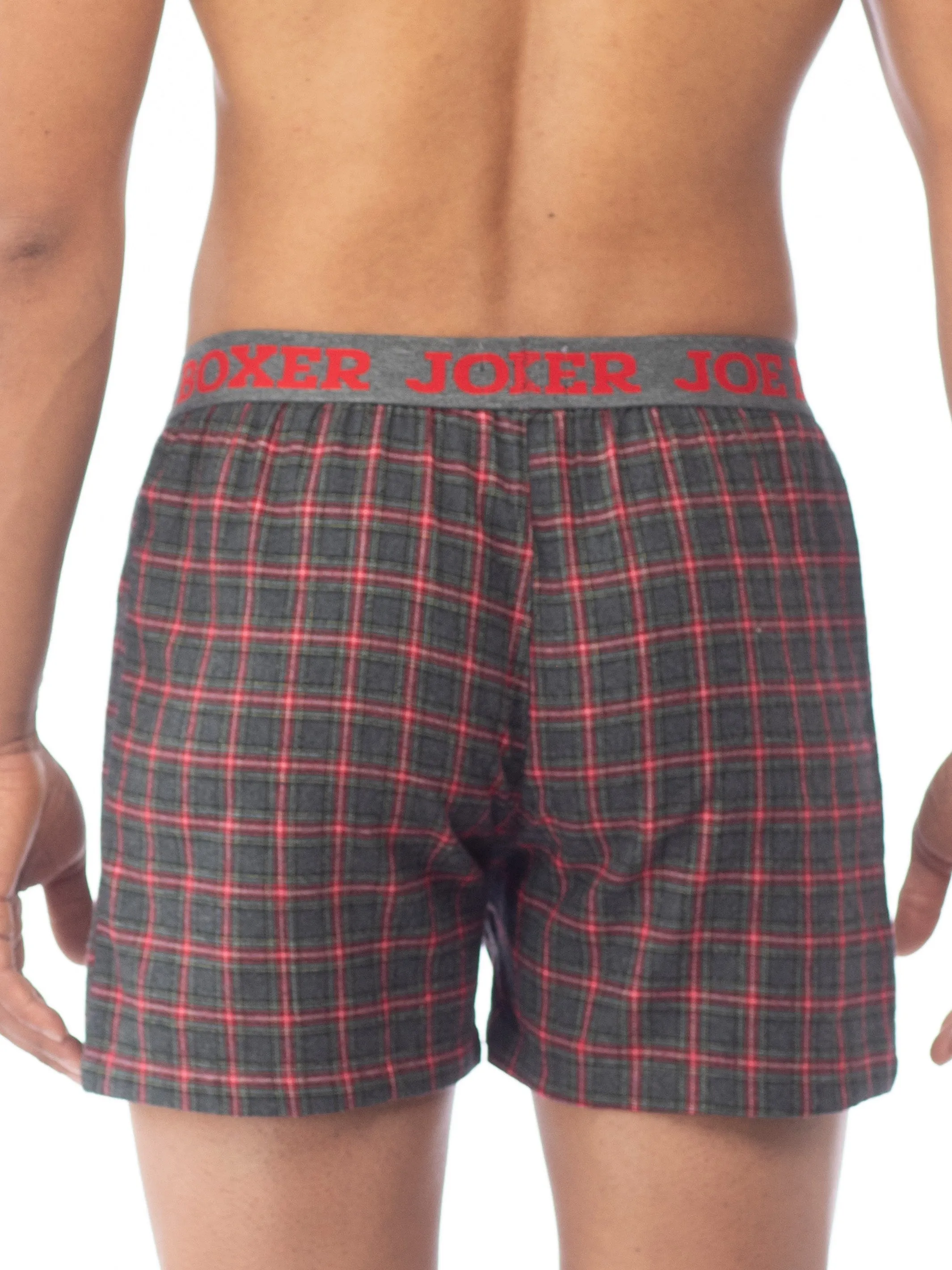 CLASSIC FLANNEL BOXER | RED STEWART sold by Joe Boxer product image thumbnail 3
