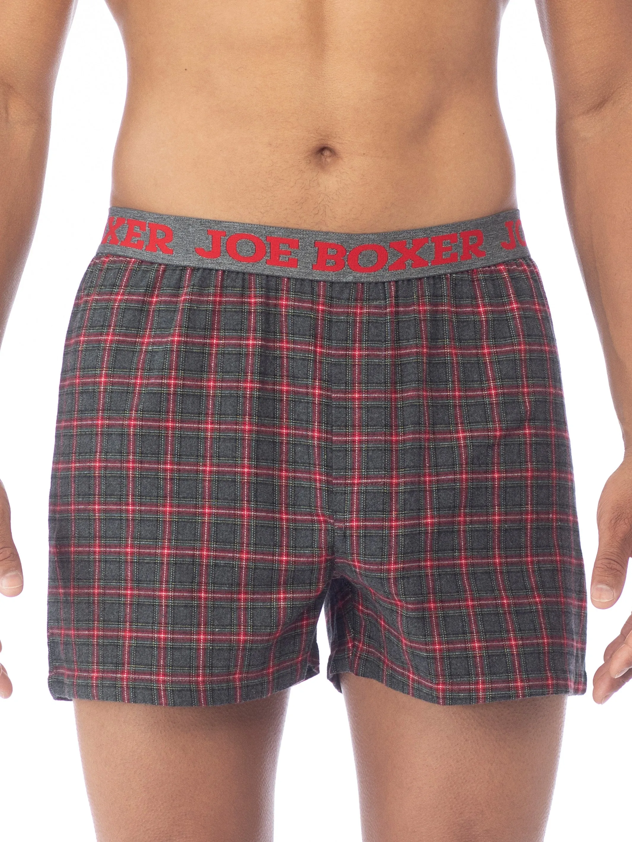 CLASSIC FLANNEL BOXER | RED STEWART sold by Joe Boxer