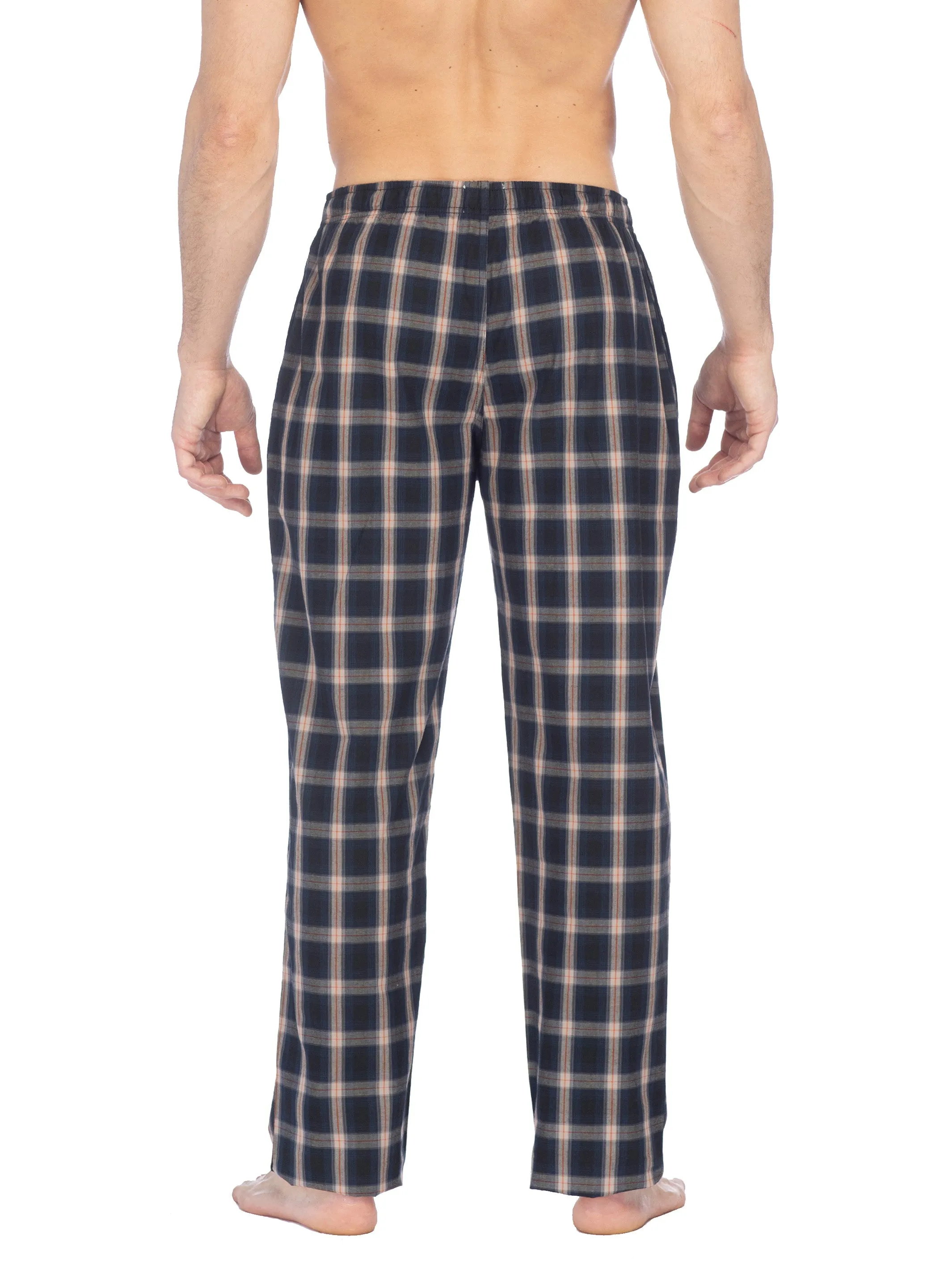 POPLIN PANT | NAVY CHECK sold by Joe Boxer product image thumbnail 3