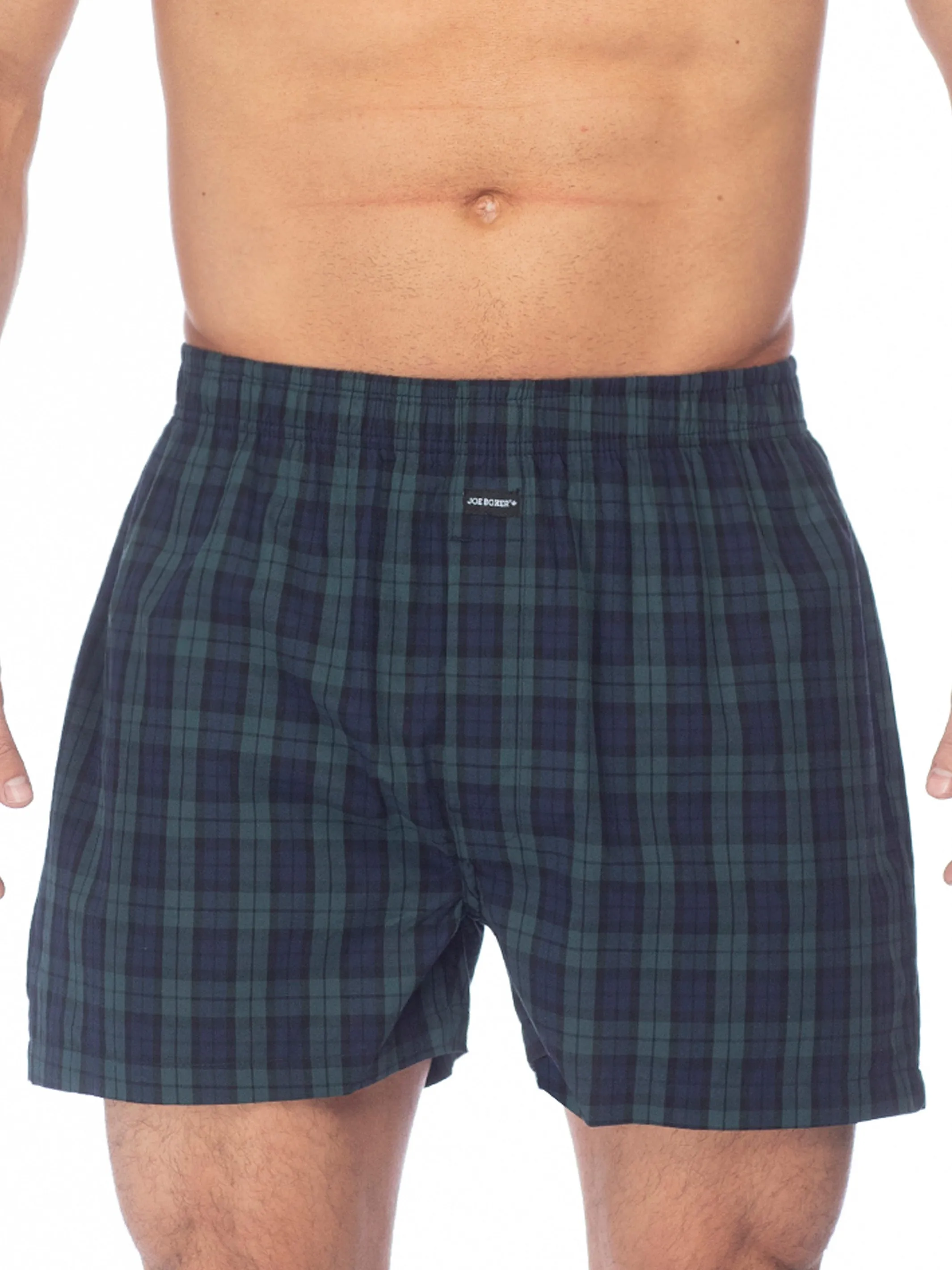 POPLIN BOXER | BLACKWATCH sold by Joe Boxer