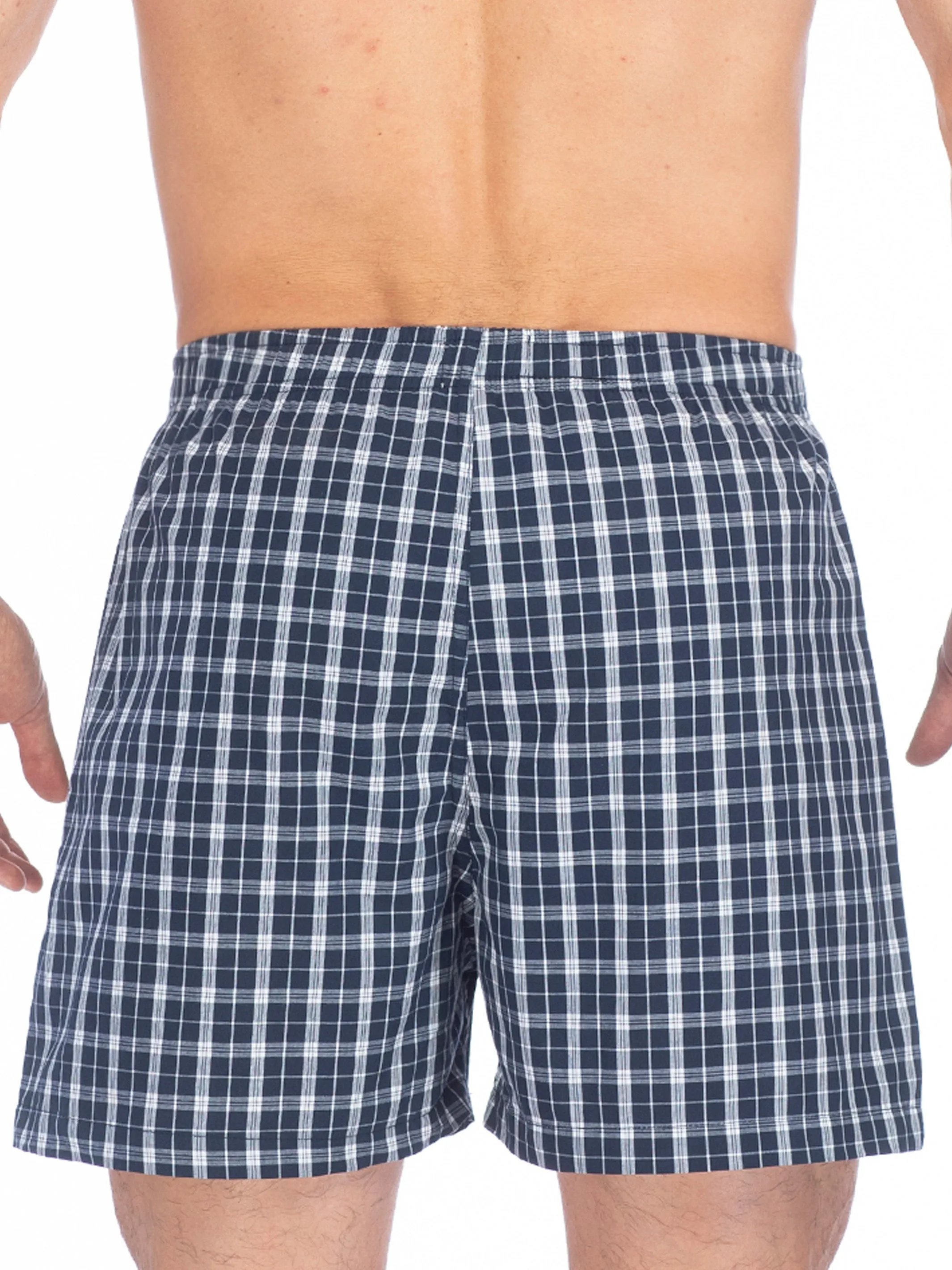POPLIN BOXER | NAVY/WHITE sold by Joe Boxer product image thumbnail 3